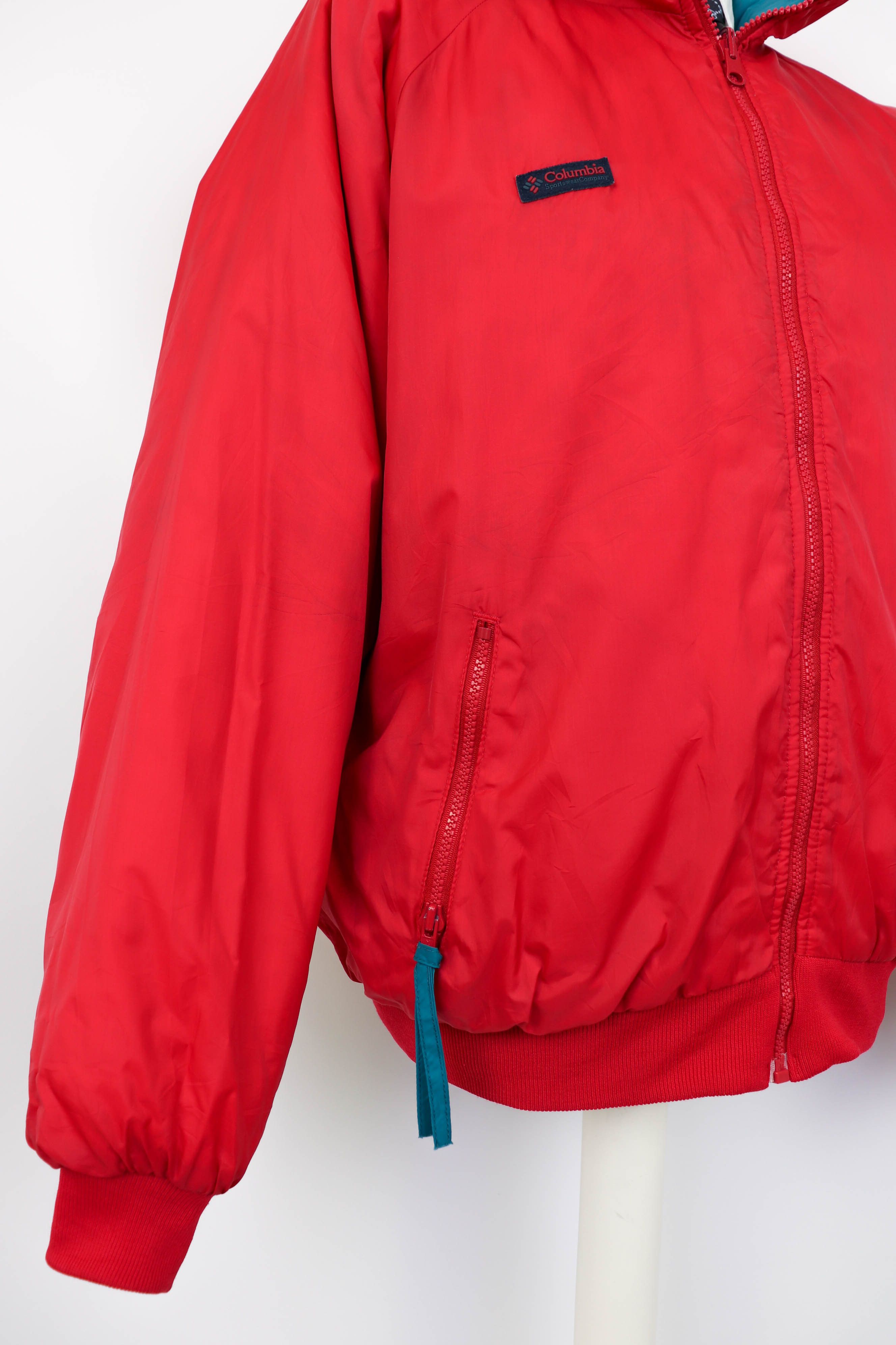 Columbia Columbia Vintage 90s Korea 3M Reversible Nylon Jacket Size US L / EU 52-54 / 3 - 5 Thumbnail