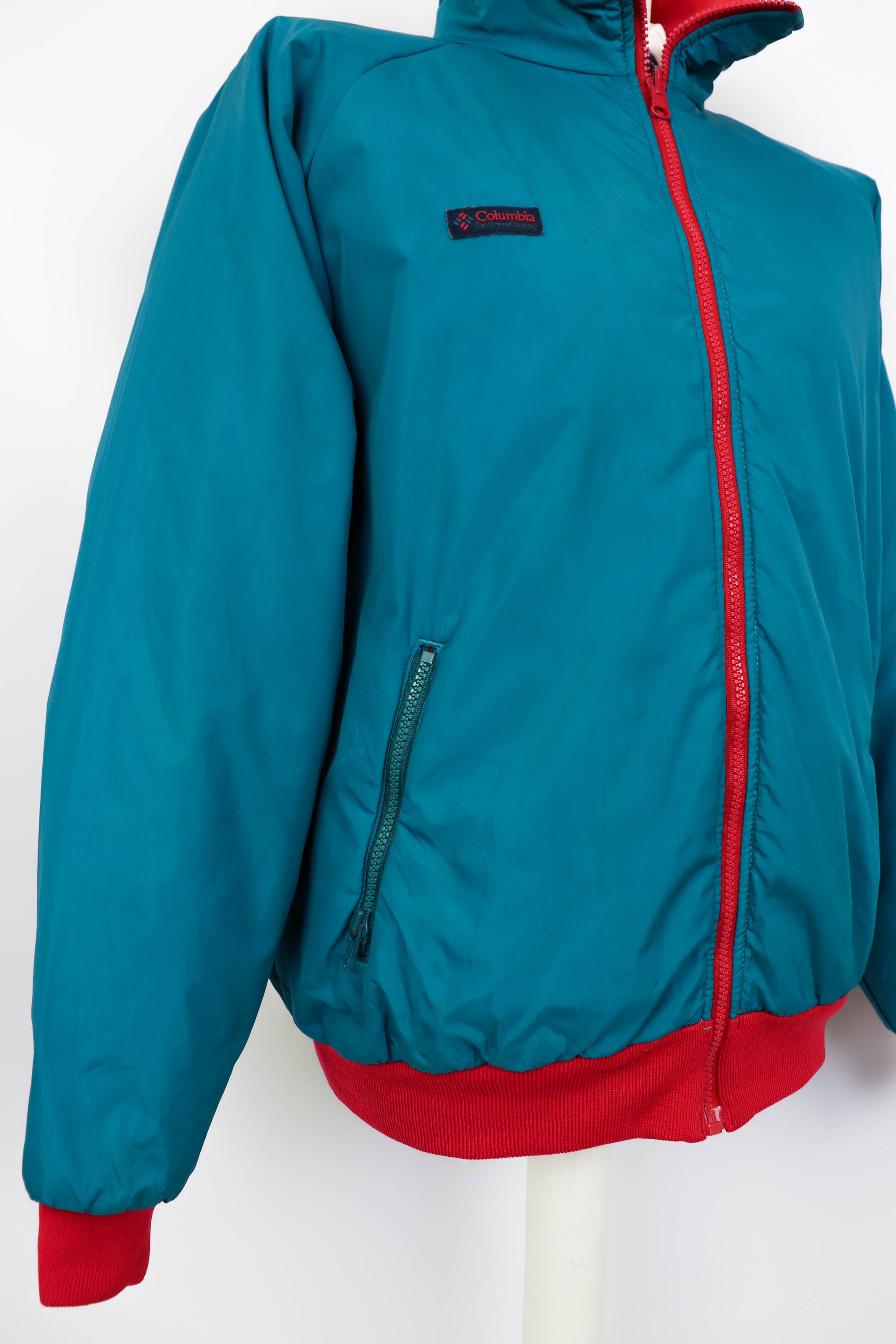 Columbia Columbia Vintage 90s Korea 3M Reversible Nylon Jacket Size US L / EU 52-54 / 3 - 4 Thumbnail