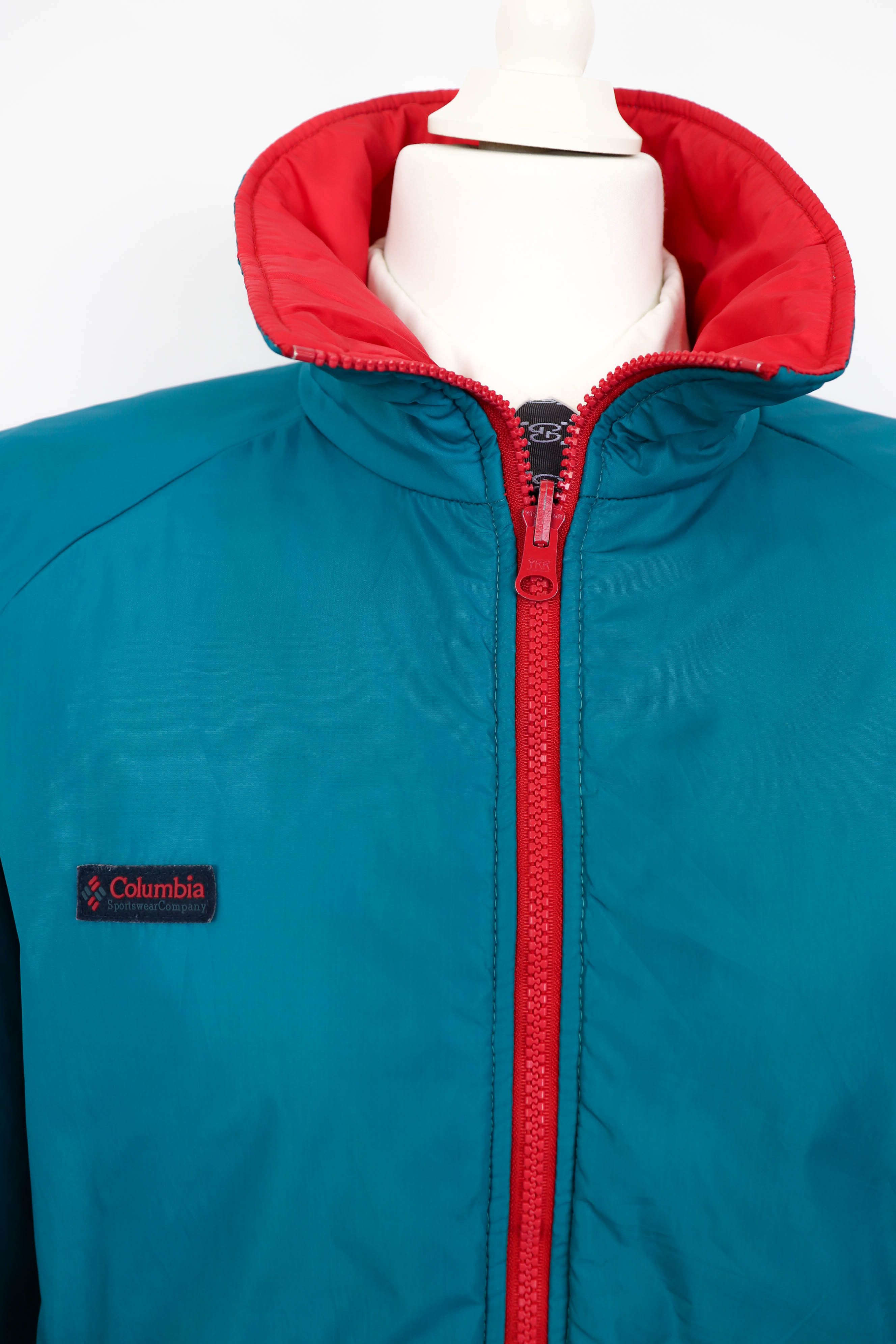 Columbia Columbia Vintage 90s Korea 3M Reversible Nylon Jacket Size US L / EU 52-54 / 3 - 8 Thumbnail