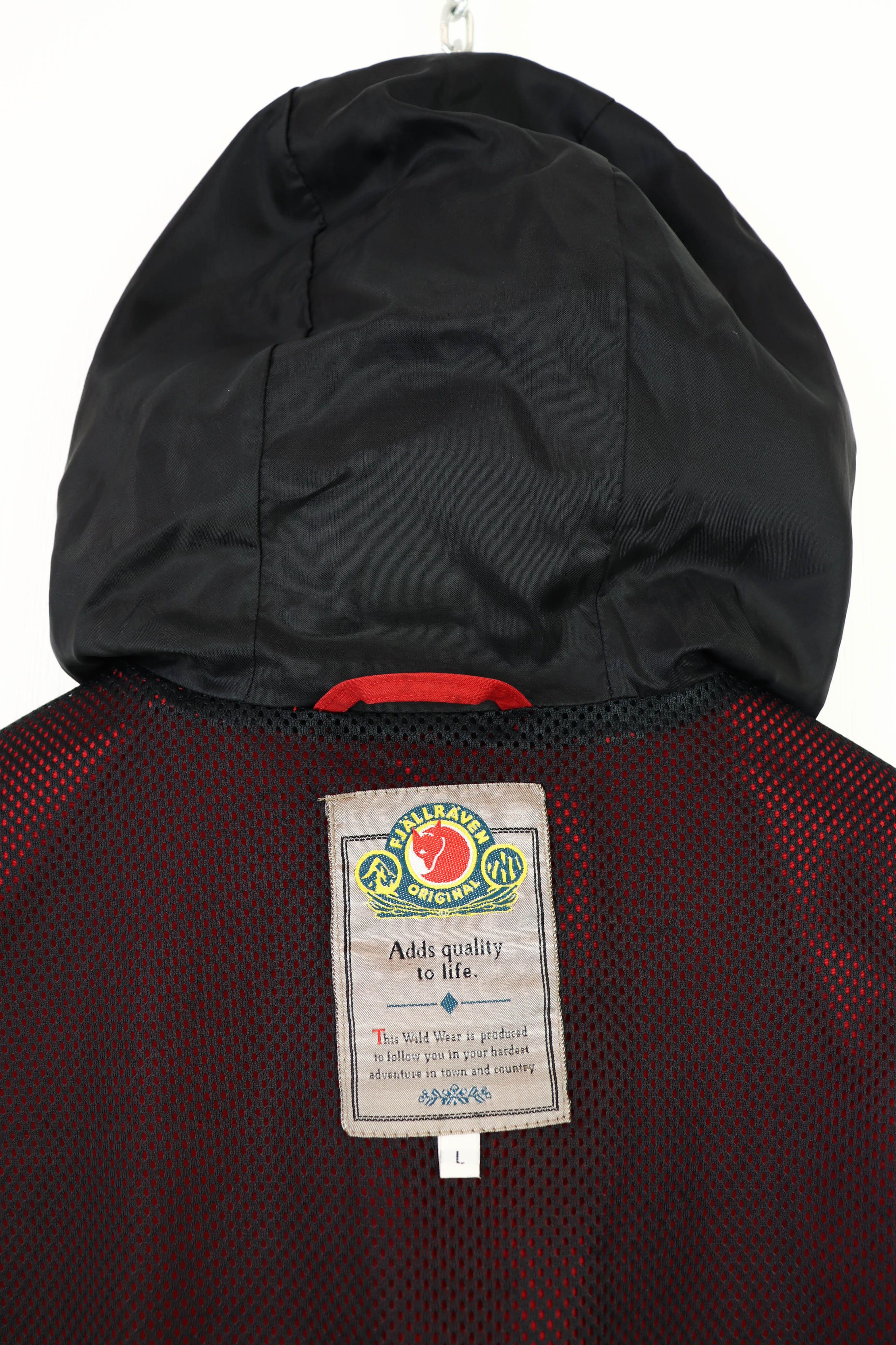 Fjallraven Fjallraven Vintage 90s Red Outdoor Hiking Jacket Size US L / EU 52-54 / 3 - 20 Thumbnail