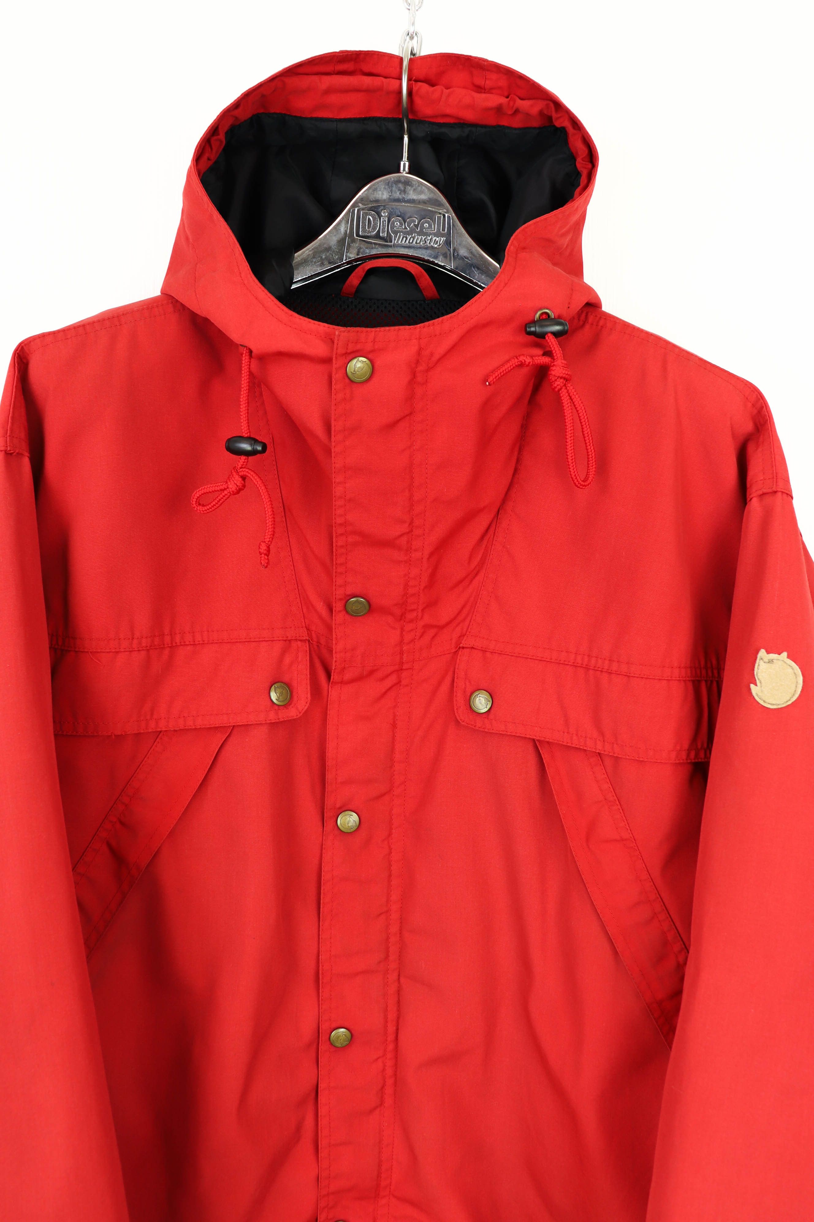 Fjallraven Fjallraven Vintage 90s Red Outdoor Hiking Jacket Size US L / EU 52-54 / 3 - 3 Thumbnail