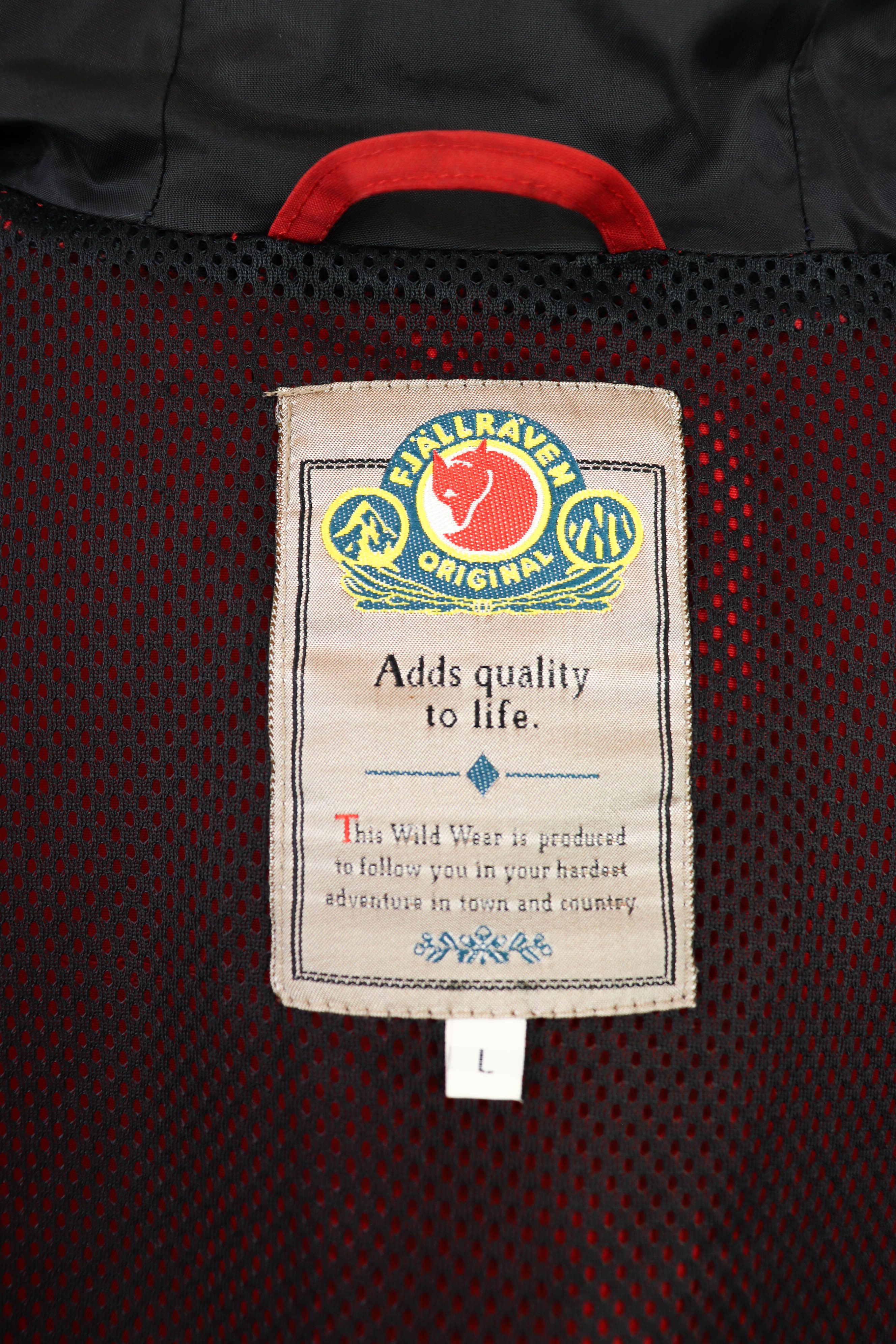 Fjallraven Fjallraven Vintage 90s Red Outdoor Hiking Jacket Size US L / EU 52-54 / 3 - 21 Thumbnail