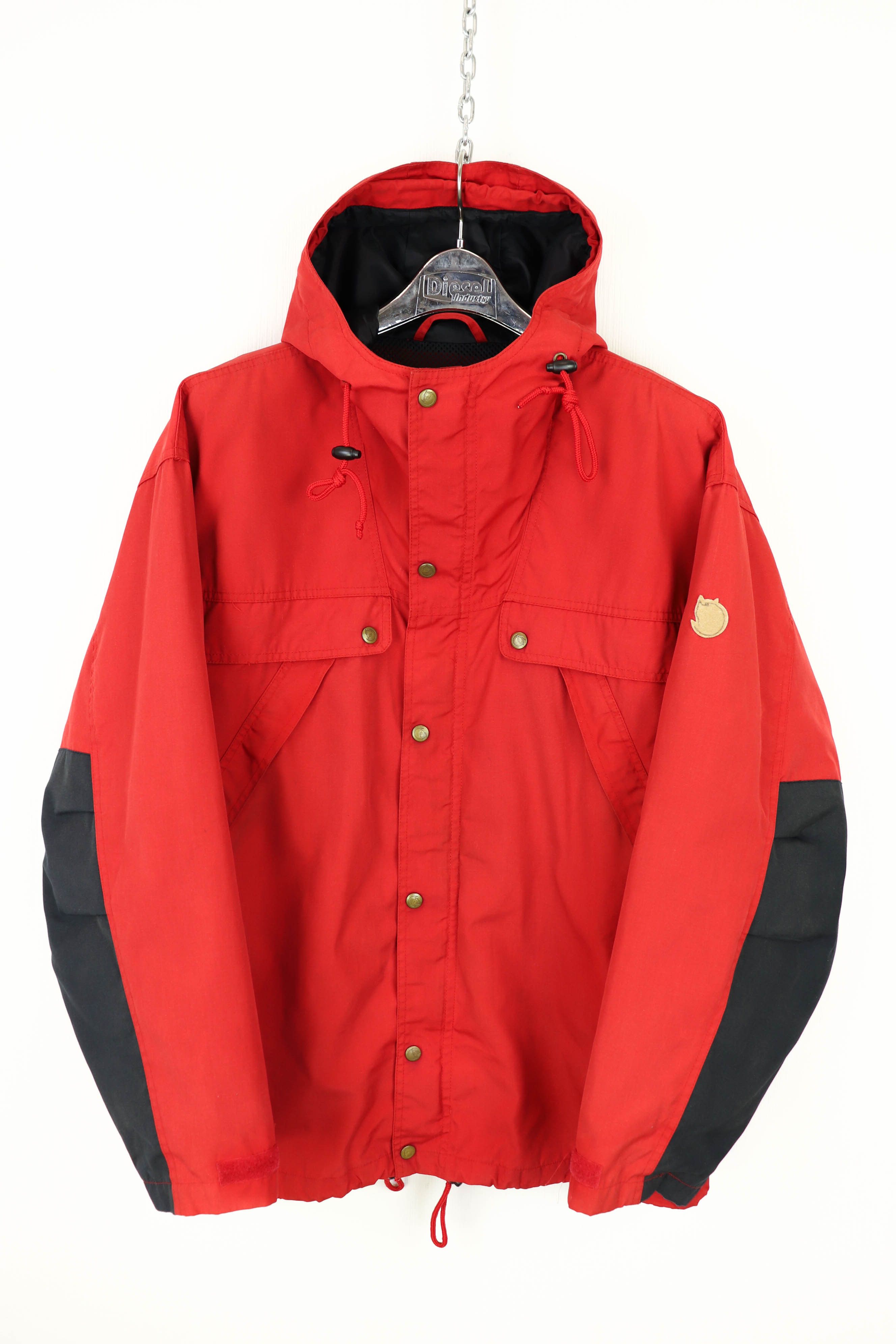 Fjallraven Fjallraven Vintage 90s Red Outdoor Hiking Jacket Size US L / EU 52-54 / 3 - 1 Thumbnail