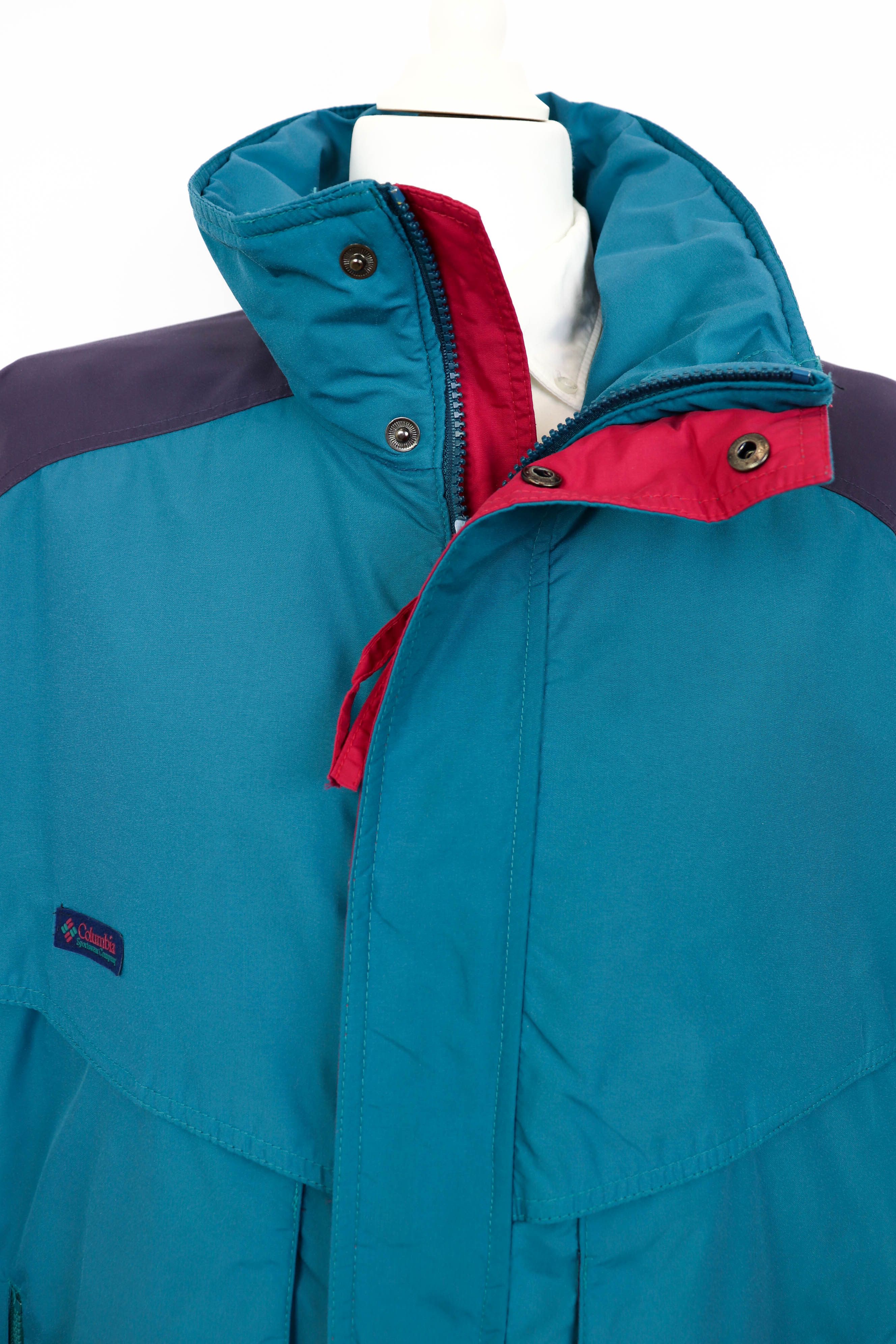 Columbia Columbia Vintage 90s Powder Keg Made in Korea Nylon Jacket Size US XL / EU 56 / 4 - 5 Thumbnail