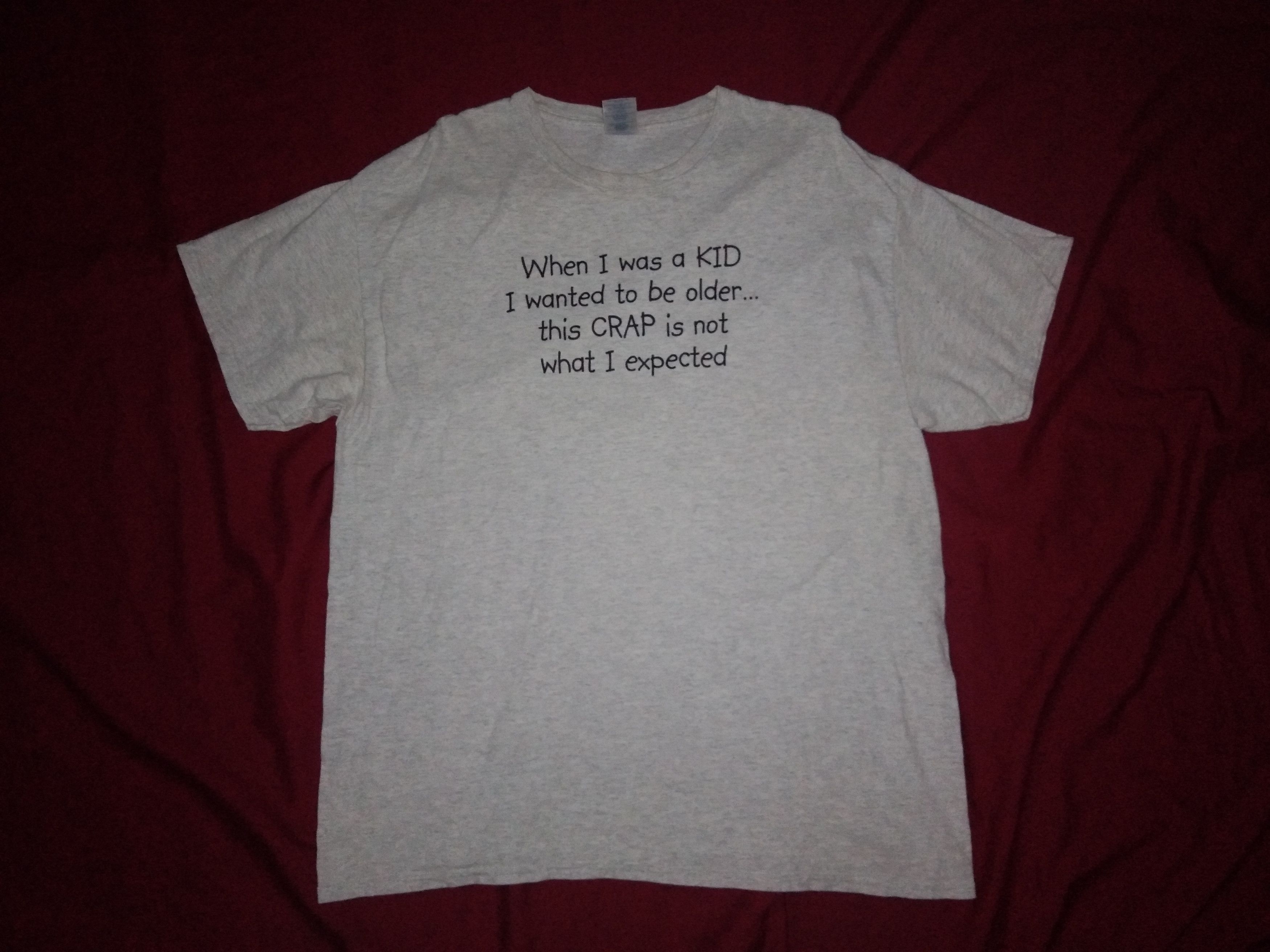 Other Funny Quote Wording Joke tshirt 😂 Size US XL / EU 56 / 4 - 2 Thumbnail