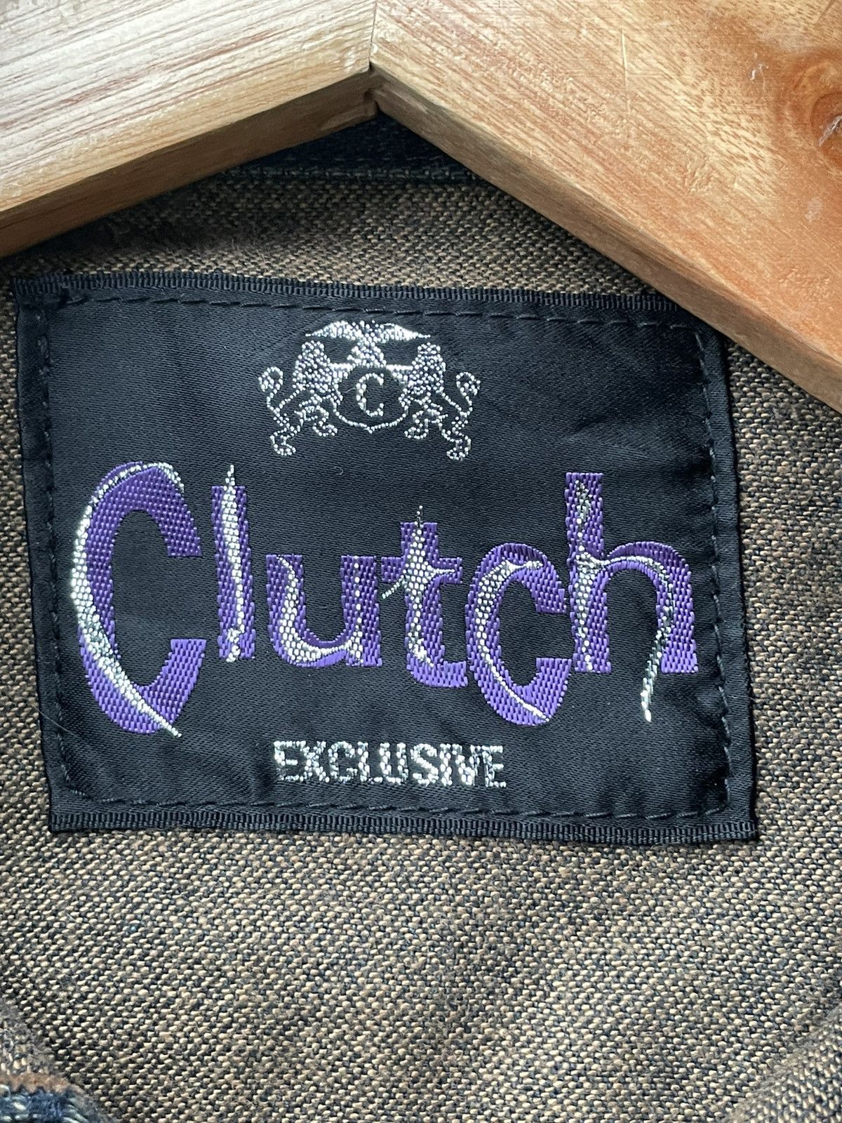 Japanese Brand Vintage Clutch Exclusive Denim Jacket Size US S / EU 44-46 / 1 - 11 Thumbnail