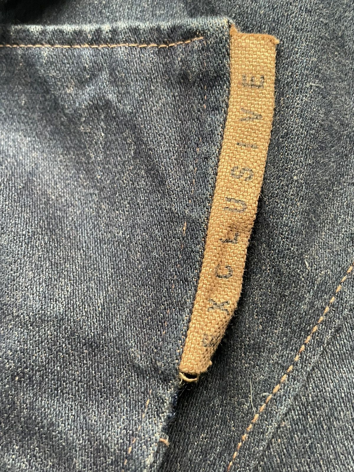 Japanese Brand Vintage Clutch Exclusive Denim Jacket Size US S / EU 44-46 / 1 - 17 Thumbnail