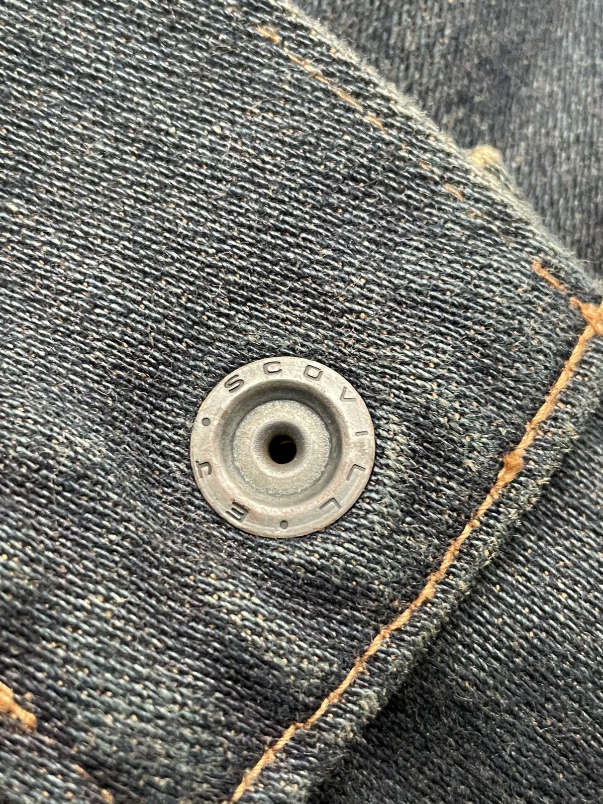Japanese Brand Vintage Clutch Exclusive Denim Jacket Size US S / EU 44-46 / 1 - 14 Thumbnail