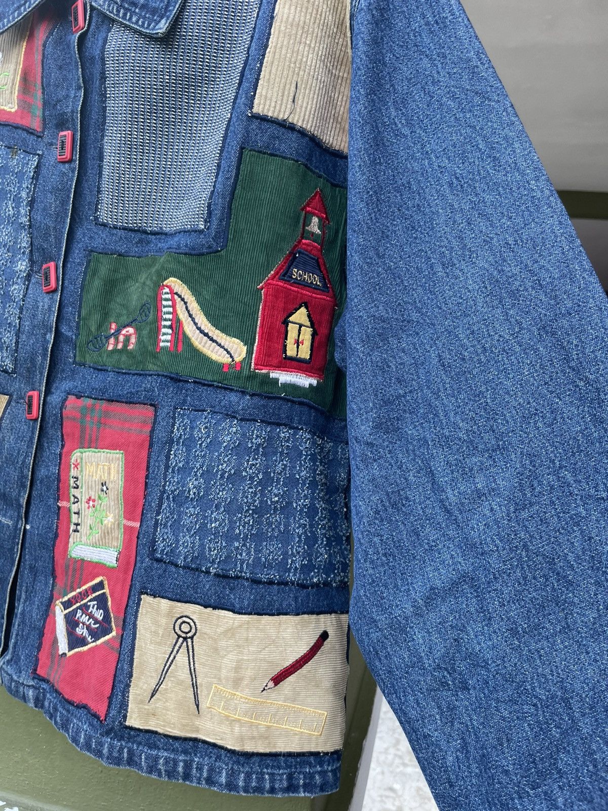 Vintage Life Style Vintage Art Denim Jacket Size US L / EU 52-54 / 3 - 13 Thumbnail