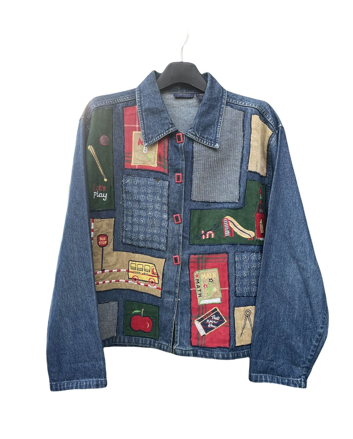 Vintage Life Style Vintage Art Denim Jacket Size US L / EU 52-54 / 3 - 1 Thumbnail