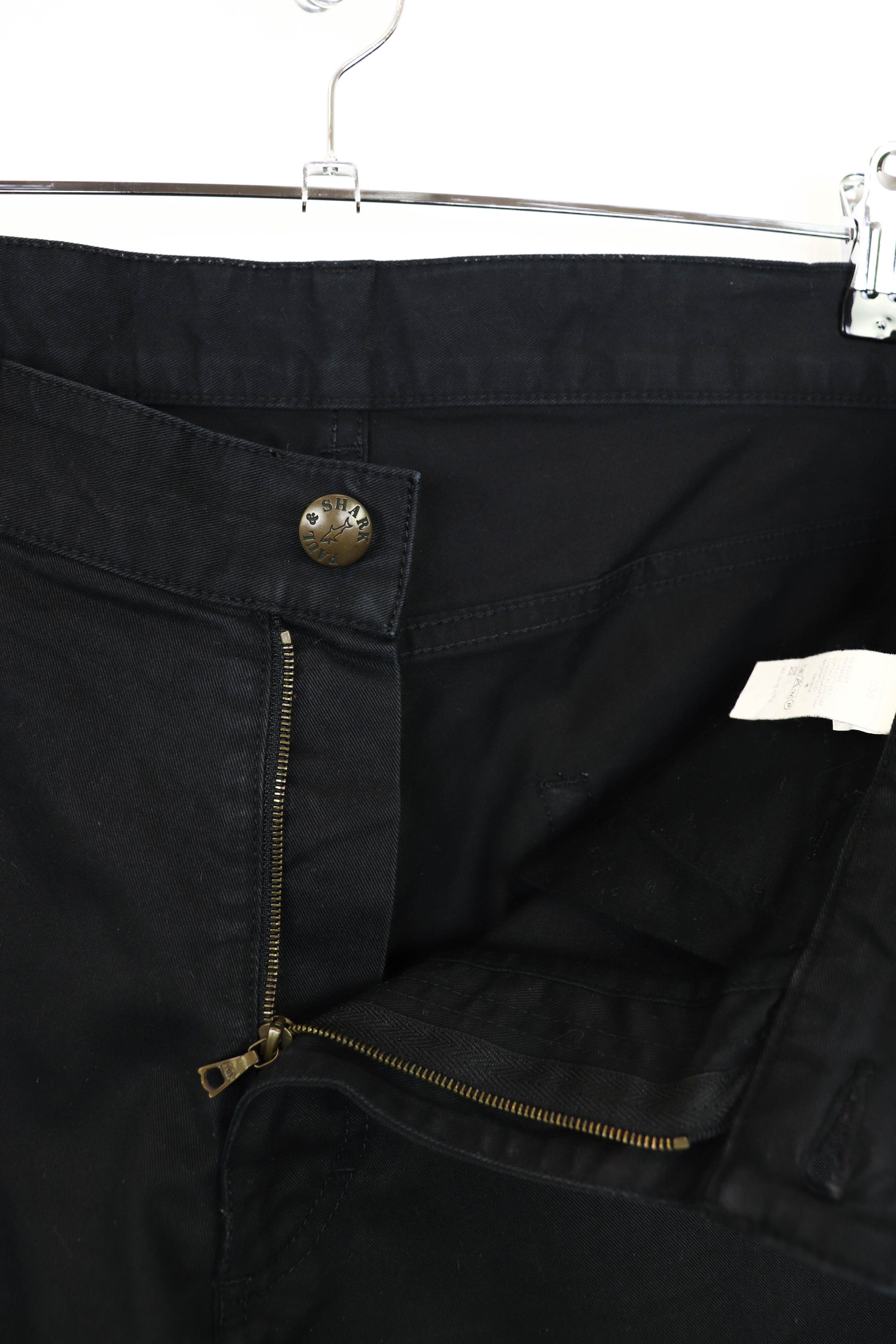 Paul & Shark Paul & Shark Yachting Black Cotton Trousers Pants Size US 36 / EU 52 - 6 Thumbnail