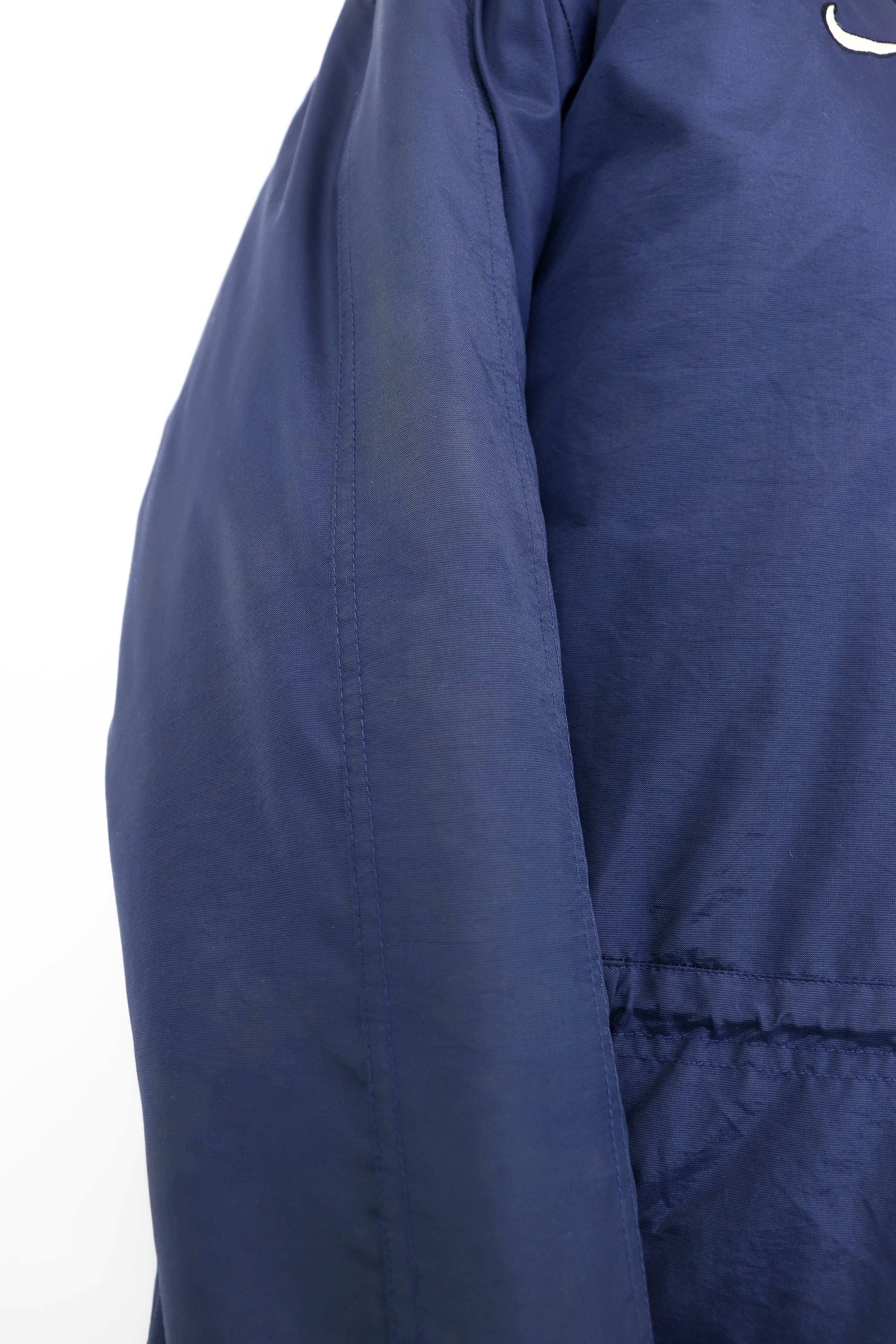 Nike Nike Team Vintage 90s Navy Blue Insulated Nylon Zip Jacket Size US S / EU 44-46 / 1 - 9 Thumbnail