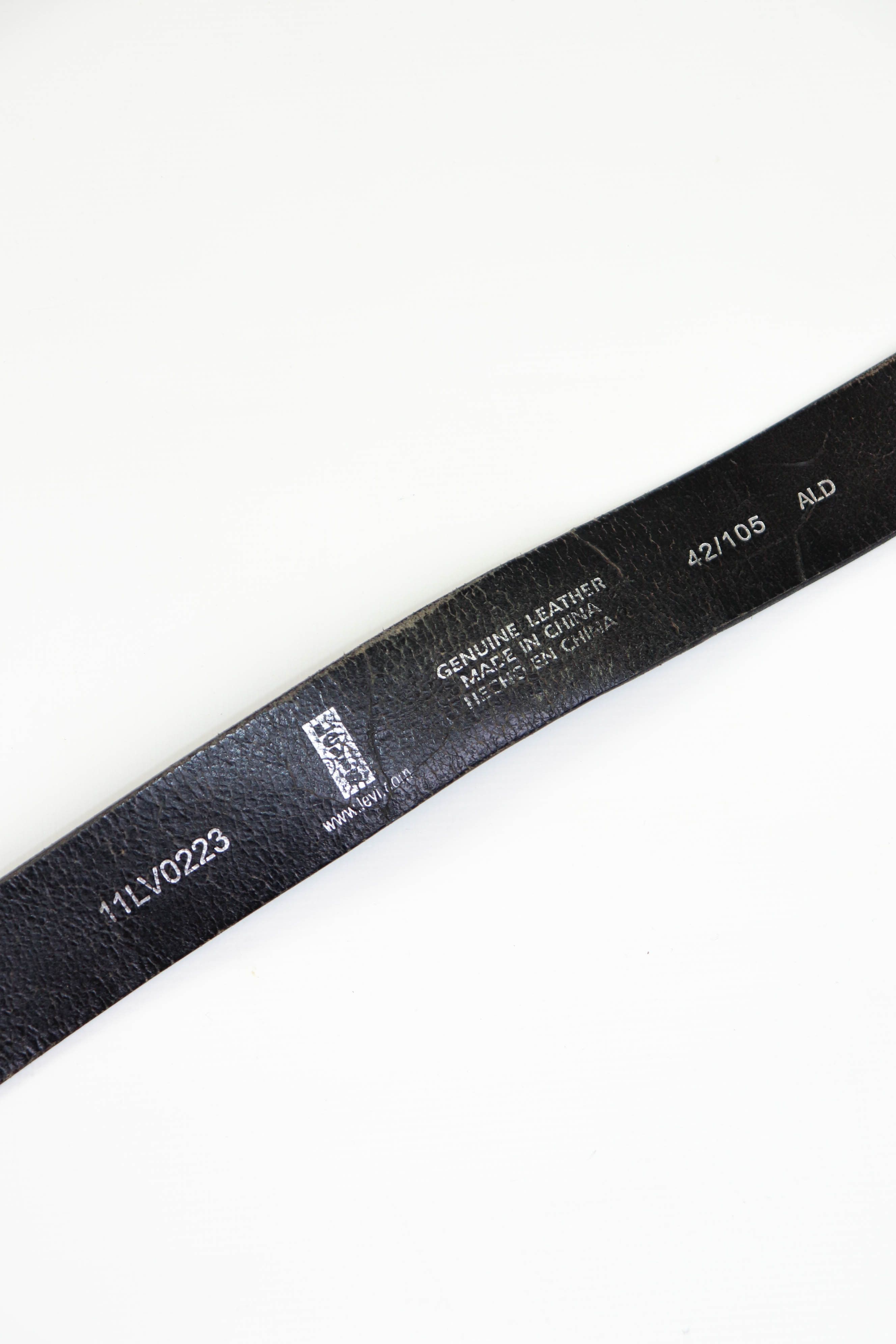 Levi's Levi's Vintage 11LV0223 Black Leather Belt 42/105 Size ONE SIZE - 11 Thumbnail