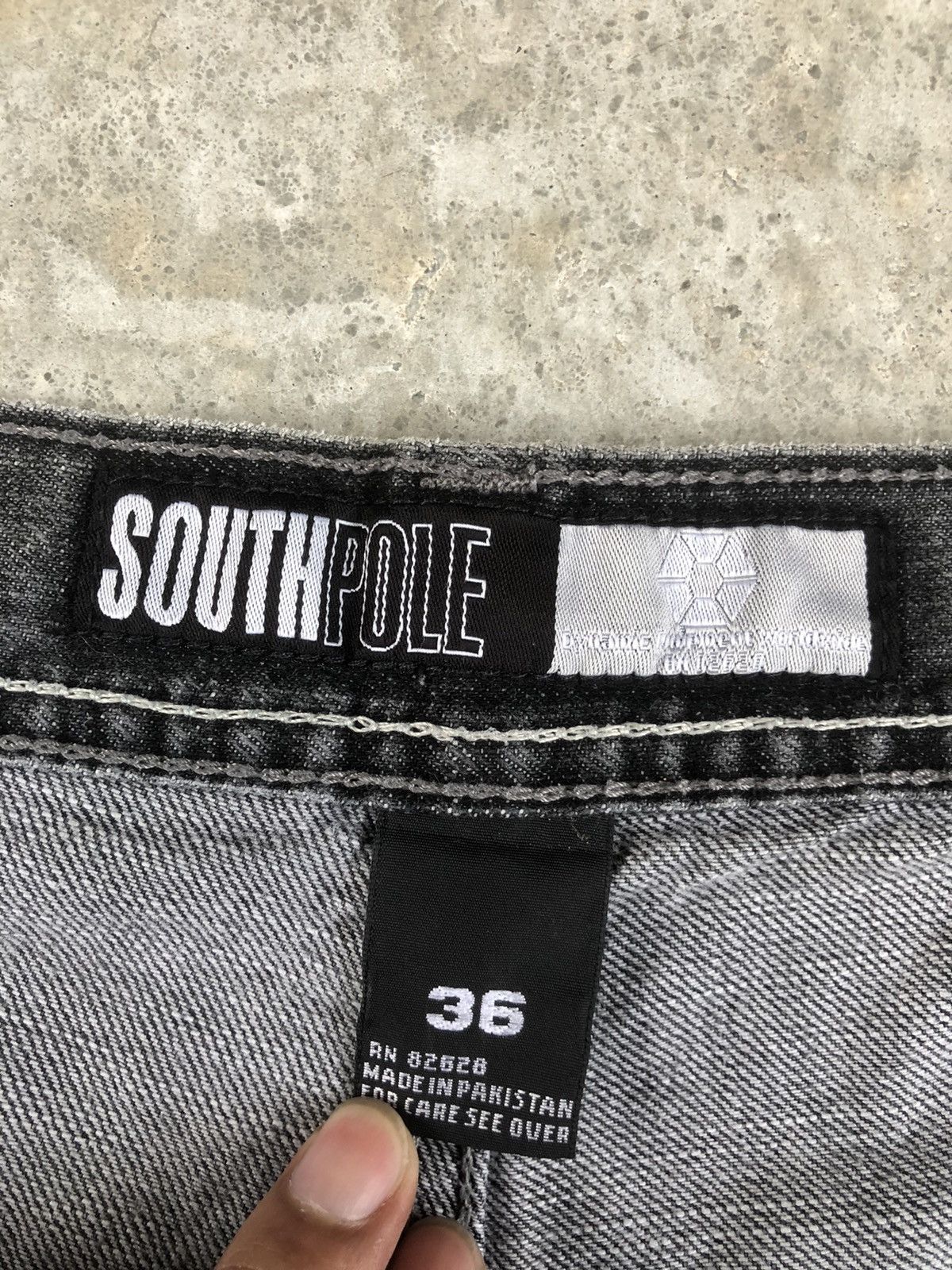 Southpole Southpole embroidered jeans baggy jeans hip hop Size US 36 / EU 52 - 15 Thumbnail