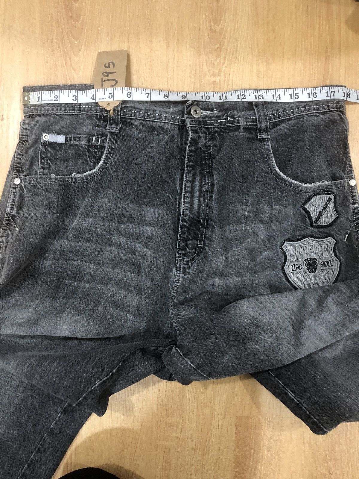 Southpole Southpole embroidered jeans baggy jeans hip hop Size US 36 / EU 52 - 18 Thumbnail