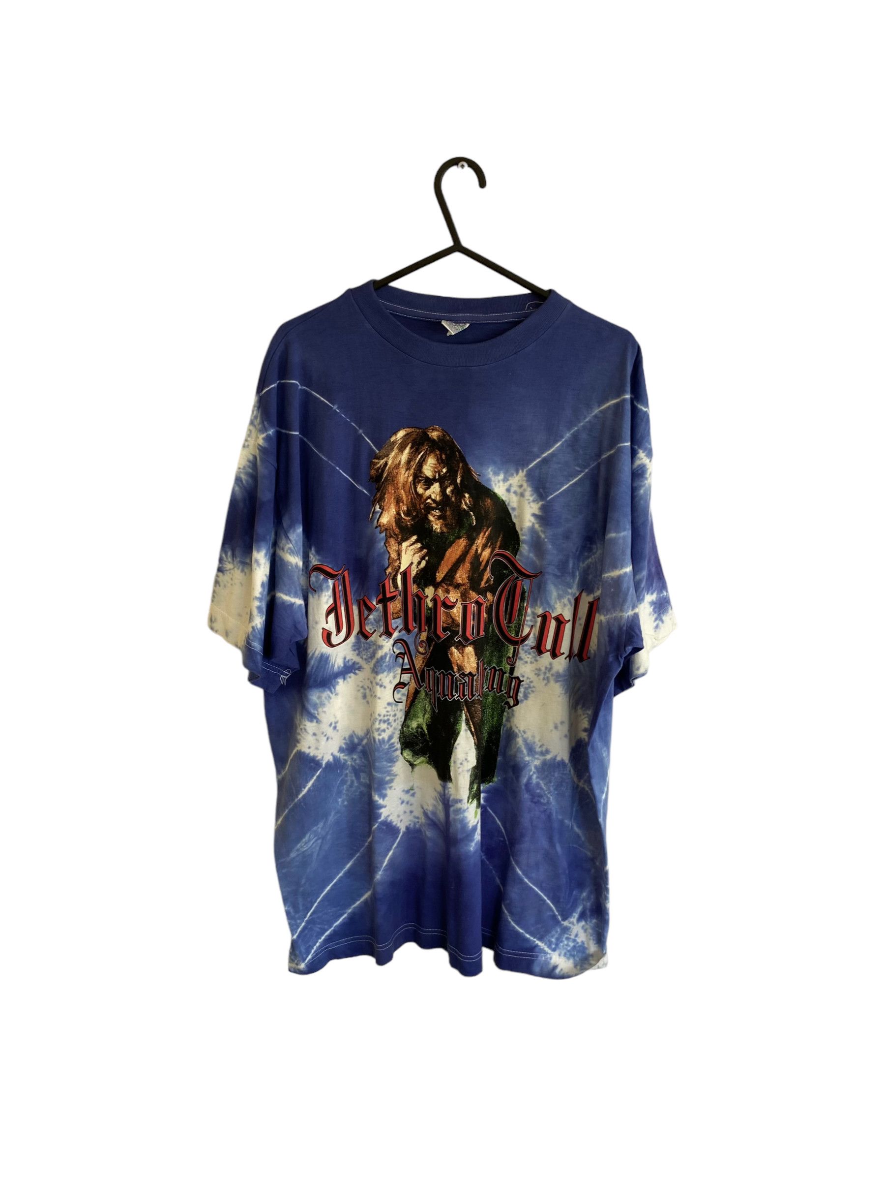 Band Tees Jethro Tull aqualung 90s' tie dye rockband tee Size US XL / EU 56 / 4 - 1 Thumbnail