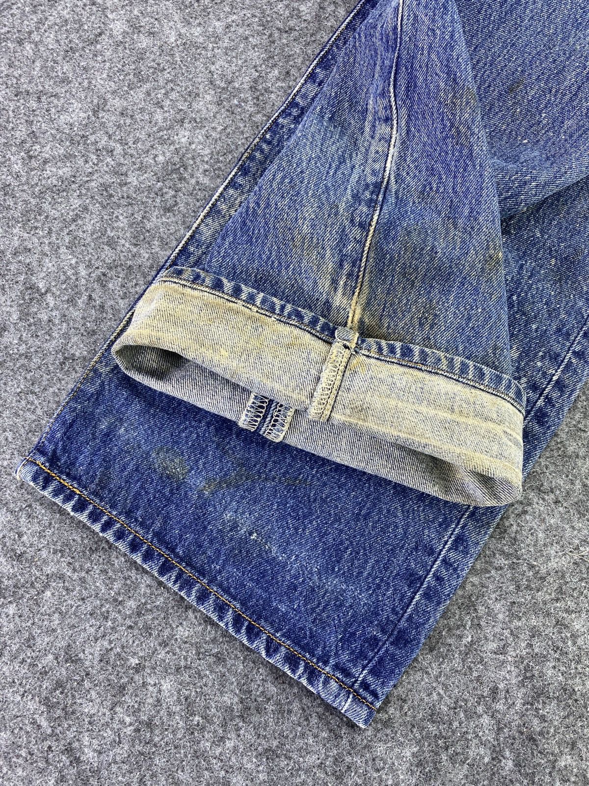 Levi's VINTAGE LEVIS 501 DIRTY BLUE WASH JEANS - J683 Size US 40 / EU 56 - 5 Thumbnail