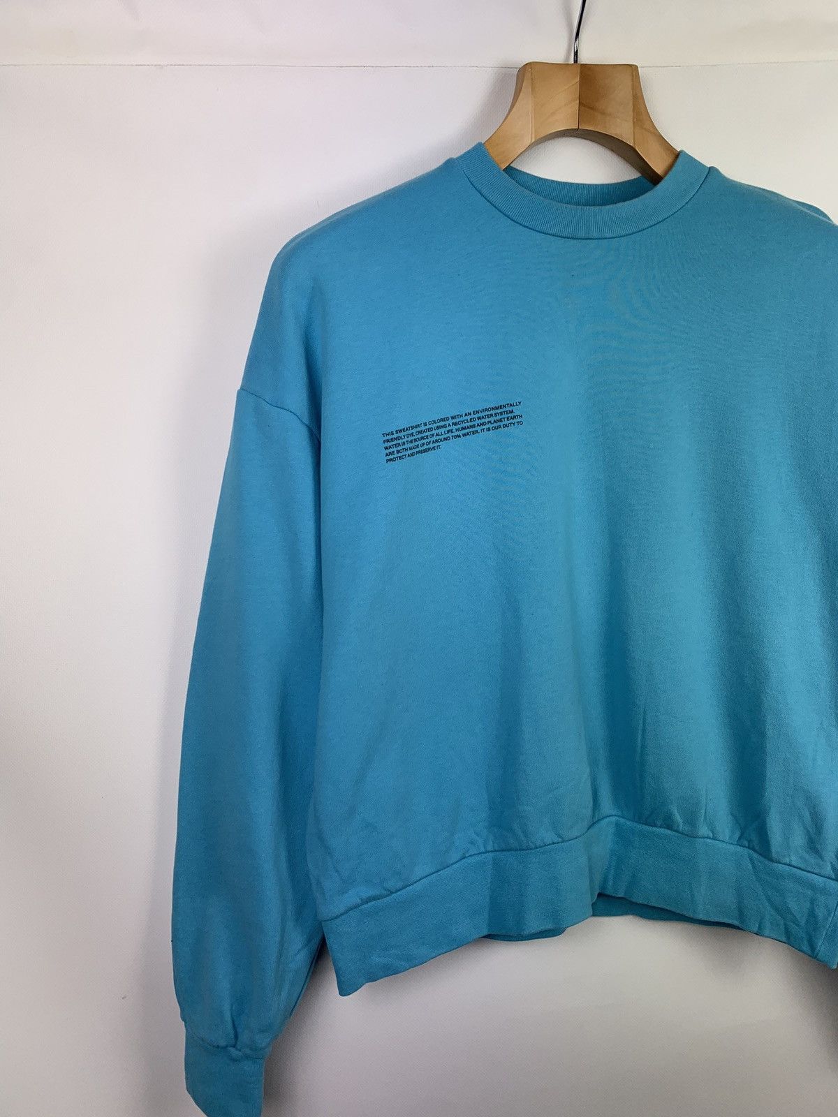 Pangaia Pangaia women’s oversize crewneck sweatshirt pullover Size XS / US 0-2 / IT 36-38 - 2 Thumbnail