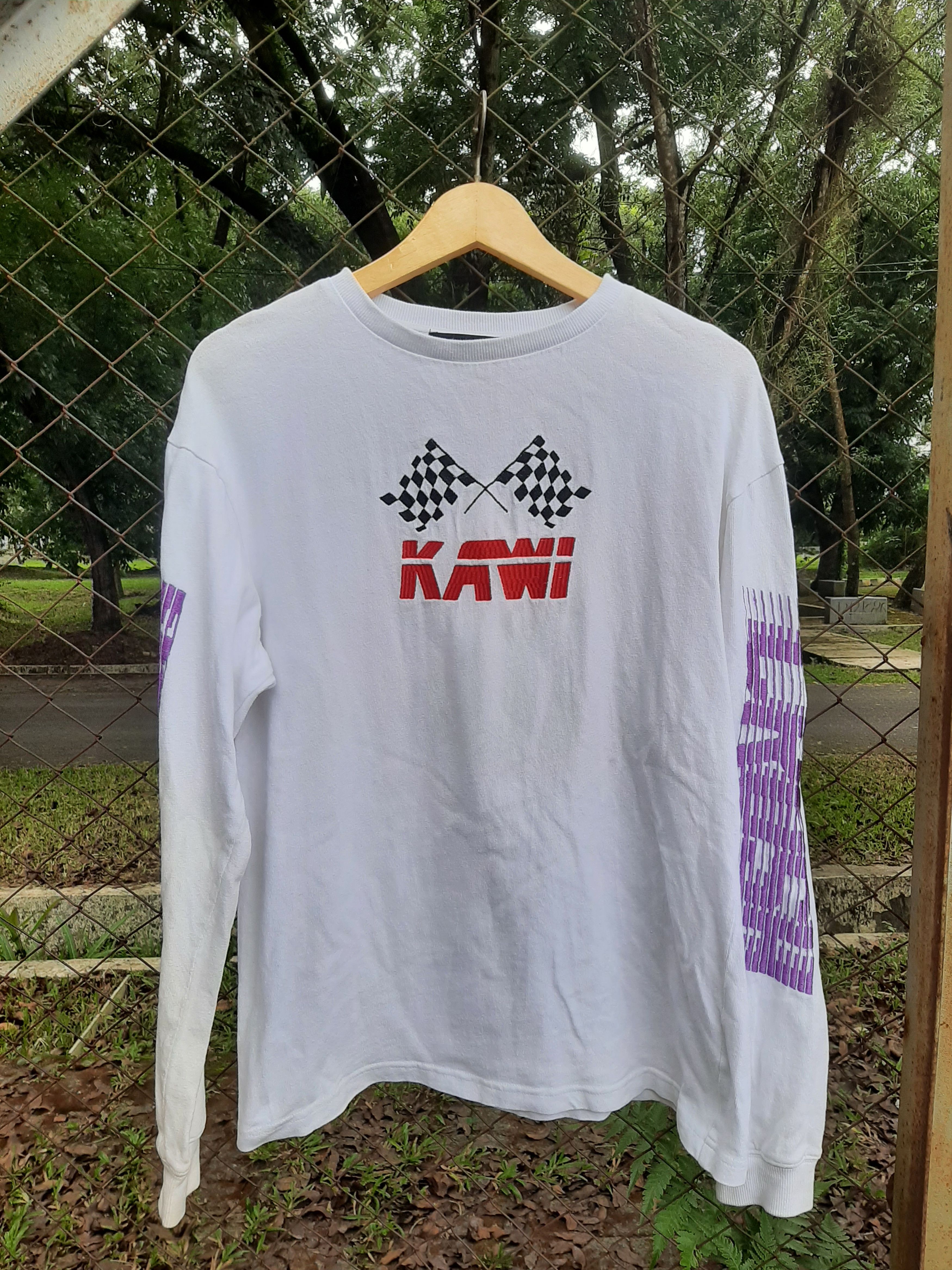 Japanese Brand × Vintage Kawi Jamele embroidered sleeve japanese brand longsleeve Size US M / EU 48-50 / 2 - 1 Thumbnail