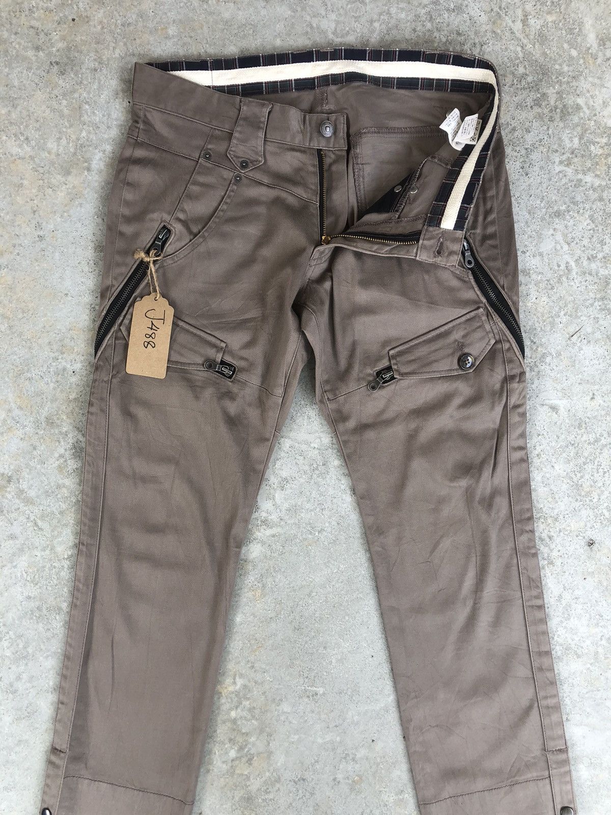 PPFM PPFM Cargo Pants Multipocket Punk Style Size US 32 / EU 48 - 3 Thumbnail
