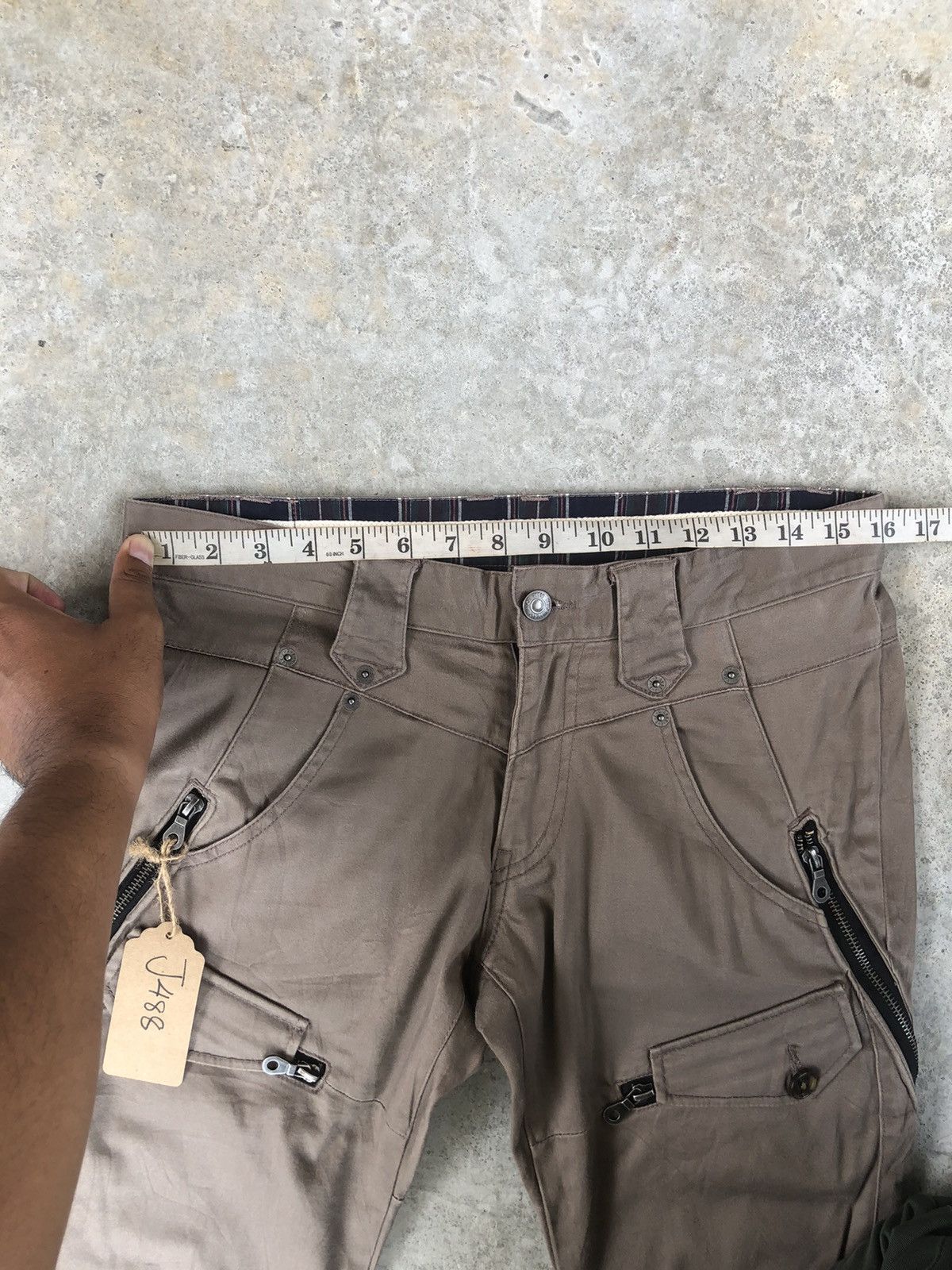 PPFM PPFM Cargo Pants Multipocket Punk Style Size US 32 / EU 48 - 16 Thumbnail