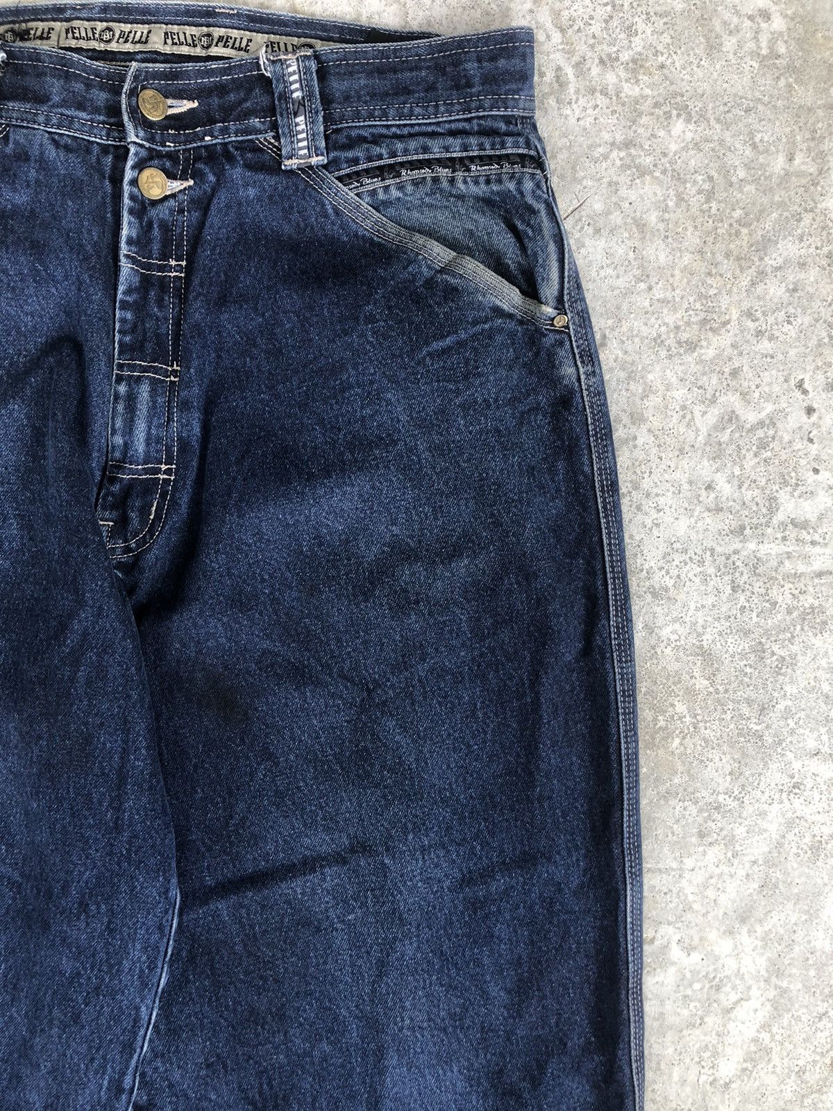 Pelle Pelle Vintage Pelle Pelle Baggy Jeans Hip Hop Skateboards Size US 32 / EU 48 - 5 Thumbnail