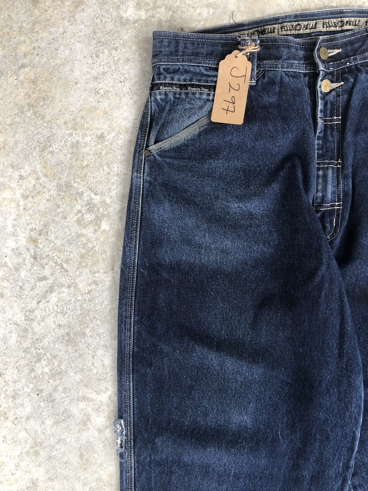 Pelle Pelle Vintage Pelle Pelle Baggy Jeans Hip Hop Skateboards Size US 32 / EU 48 - 4 Thumbnail