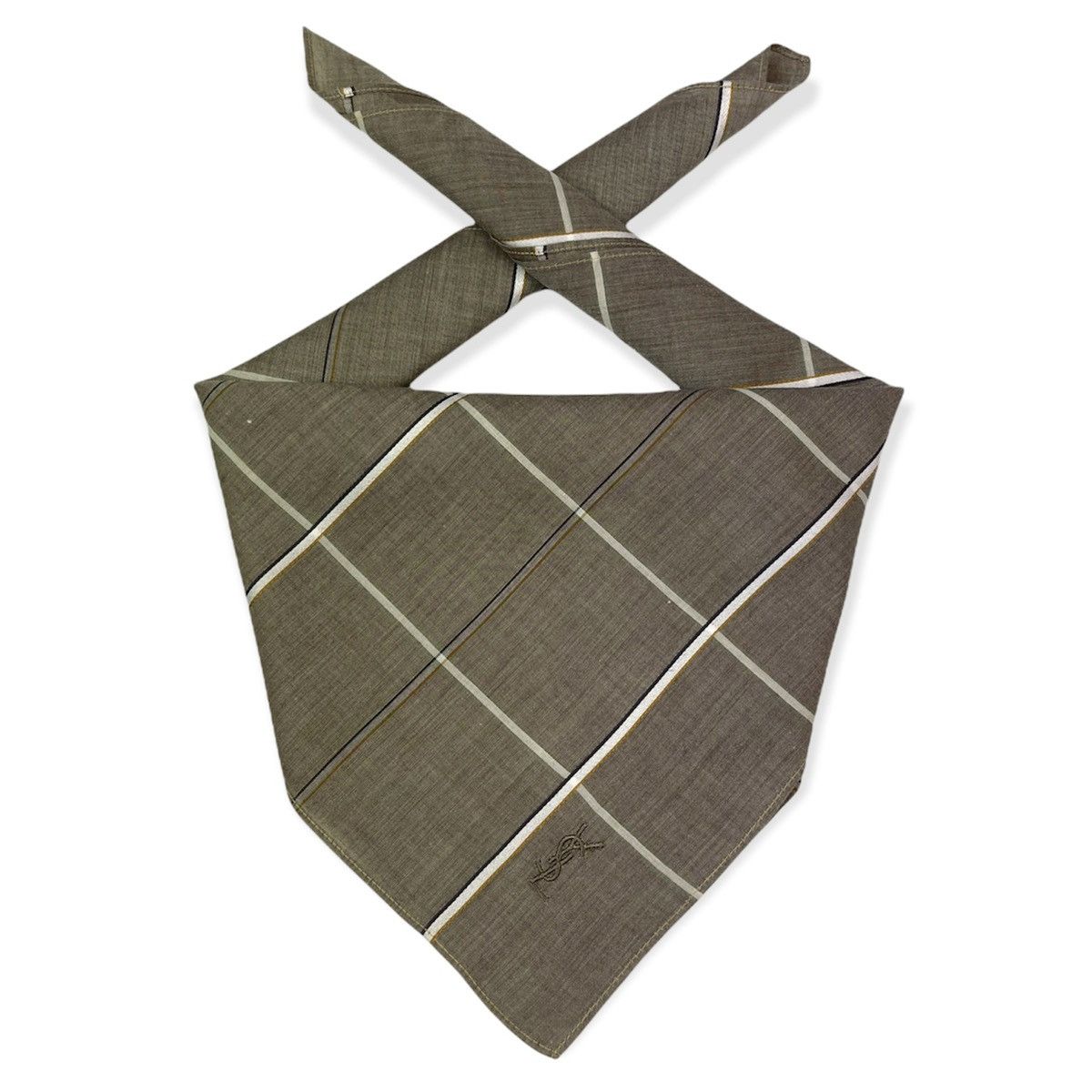 YSL scarf bandana neckerchief handkerchief pocketsquare