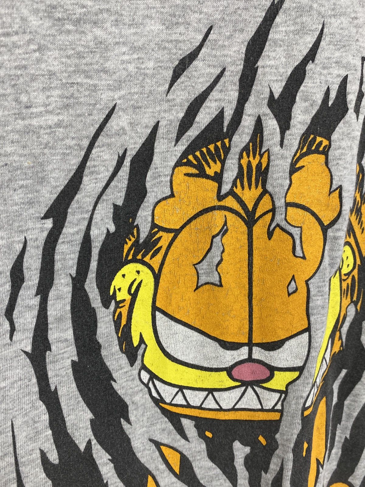 Pepsi 90s Vintage Garfield x Pepsi x Pizza Hut T-Shirt In Grey Size US L / EU 52-54 / 3 - 5 Thumbnail