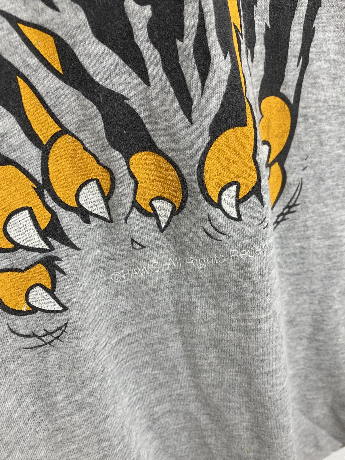 Pepsi 90s Vintage Garfield x Pepsi x Pizza Hut T-Shirt In Grey Size US L / EU 52-54 / 3 - 3 Thumbnail