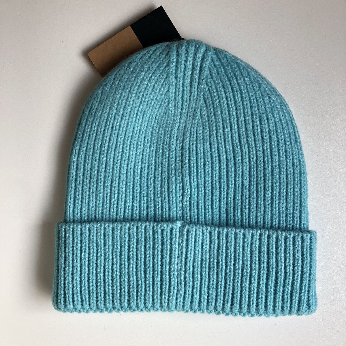 The North Face Box Logo Cuff JUNIOR Beanie ARTIC BLUE Size ONE SIZE - 2 Thumbnail