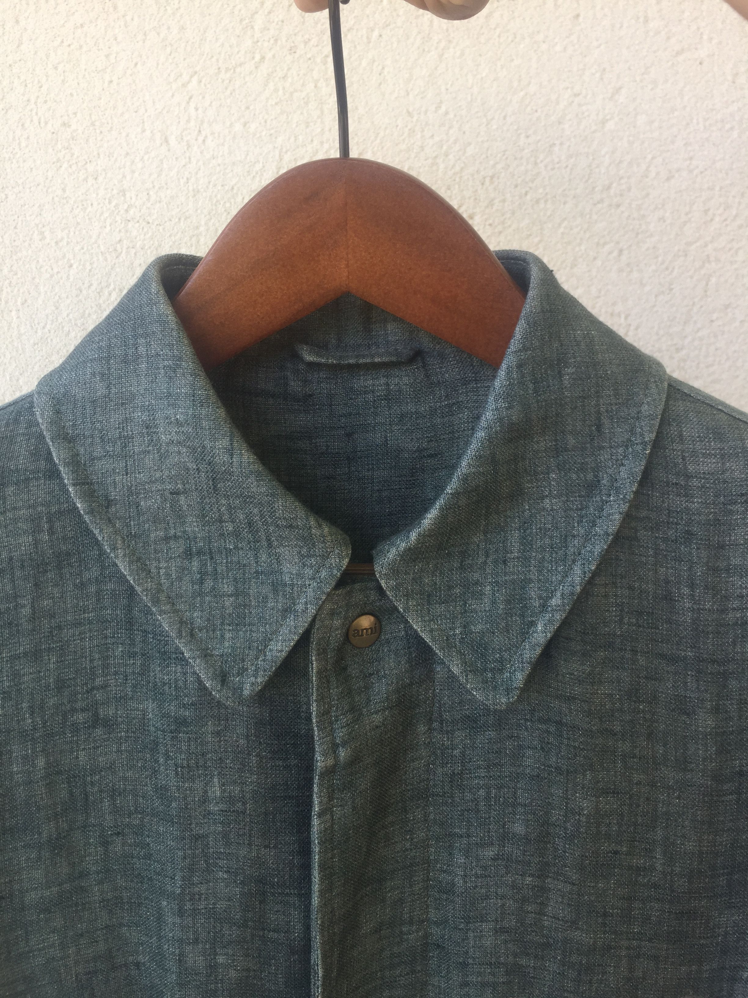 AMI 100% Organic LINEN Jacket Size US S / EU 44-46 / 1 - 3 Thumbnail