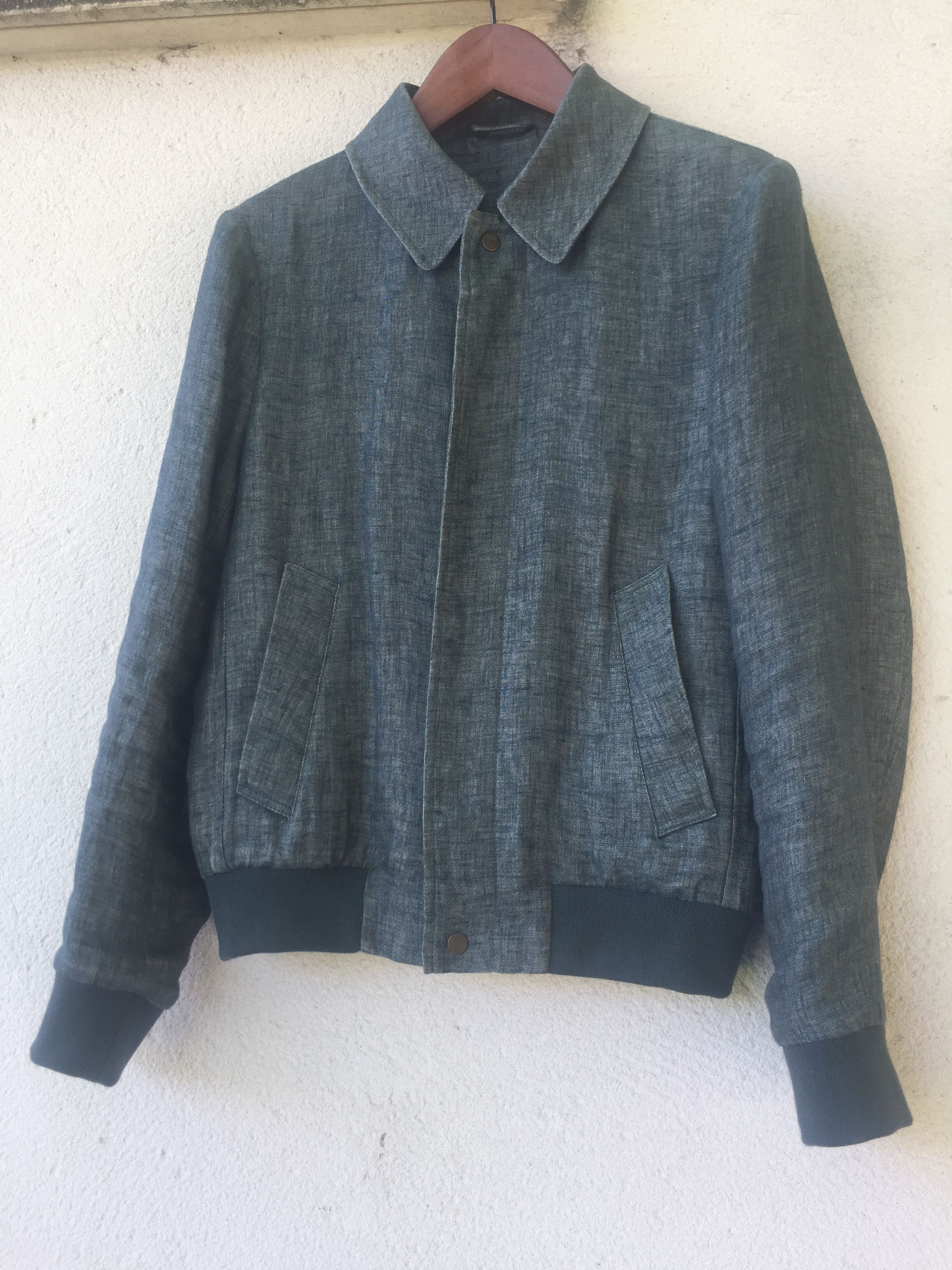 AMI 100% Organic LINEN Jacket Size US S / EU 44-46 / 1 - 2 Thumbnail