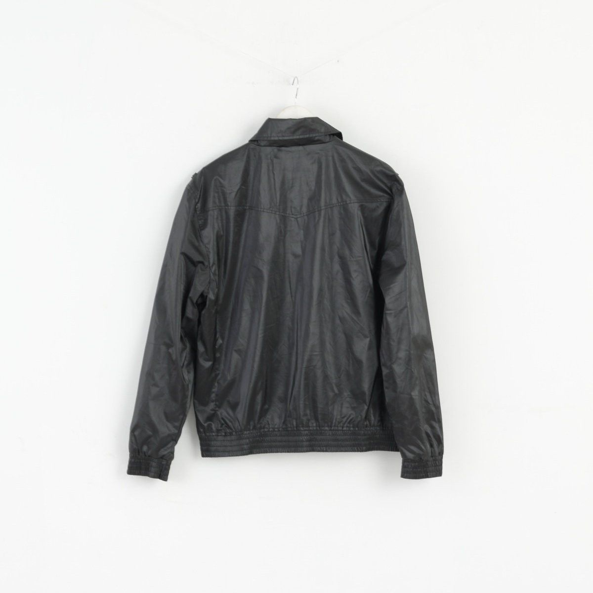 Vintage Luke 1977 Men L (M) Jacket Black Nylon Classic Top 1708 Size US L / EU 52-54 / 3 - 6 Thumbnail