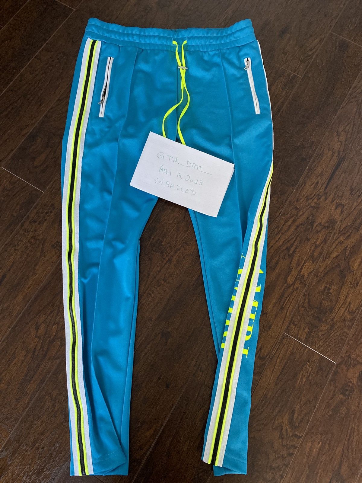 Amiri Amiri Lovers Track pants | Grailed