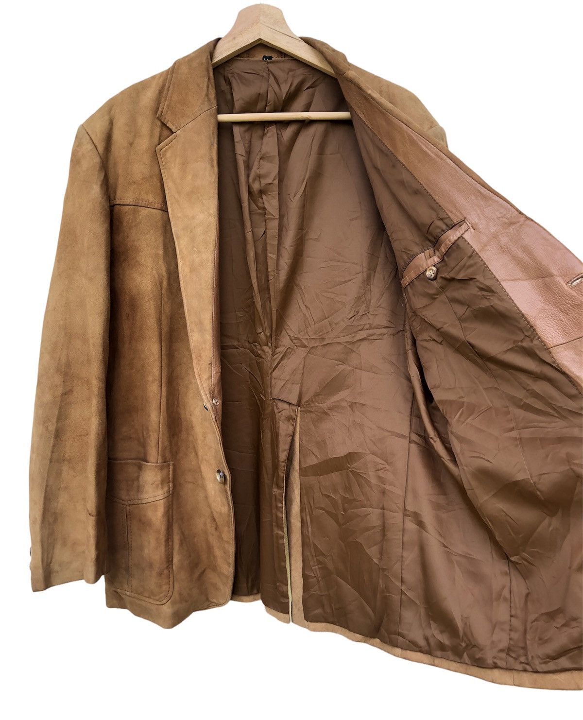 Japanese Brand Vintage Japanese Brand Leather Jacket Size US L / EU 52-54 / 3 - 3 Thumbnail