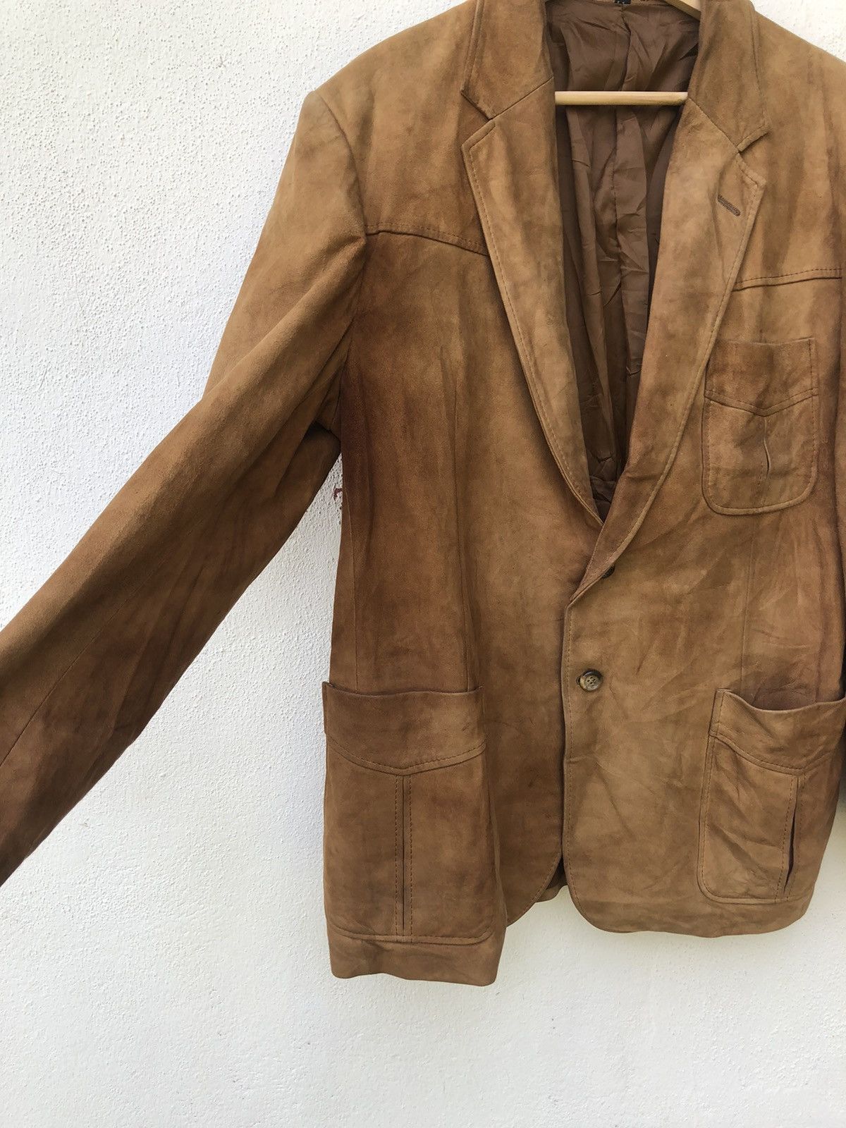 Japanese Brand Vintage Japanese Brand Leather Jacket Size US L / EU 52-54 / 3 - 4 Thumbnail