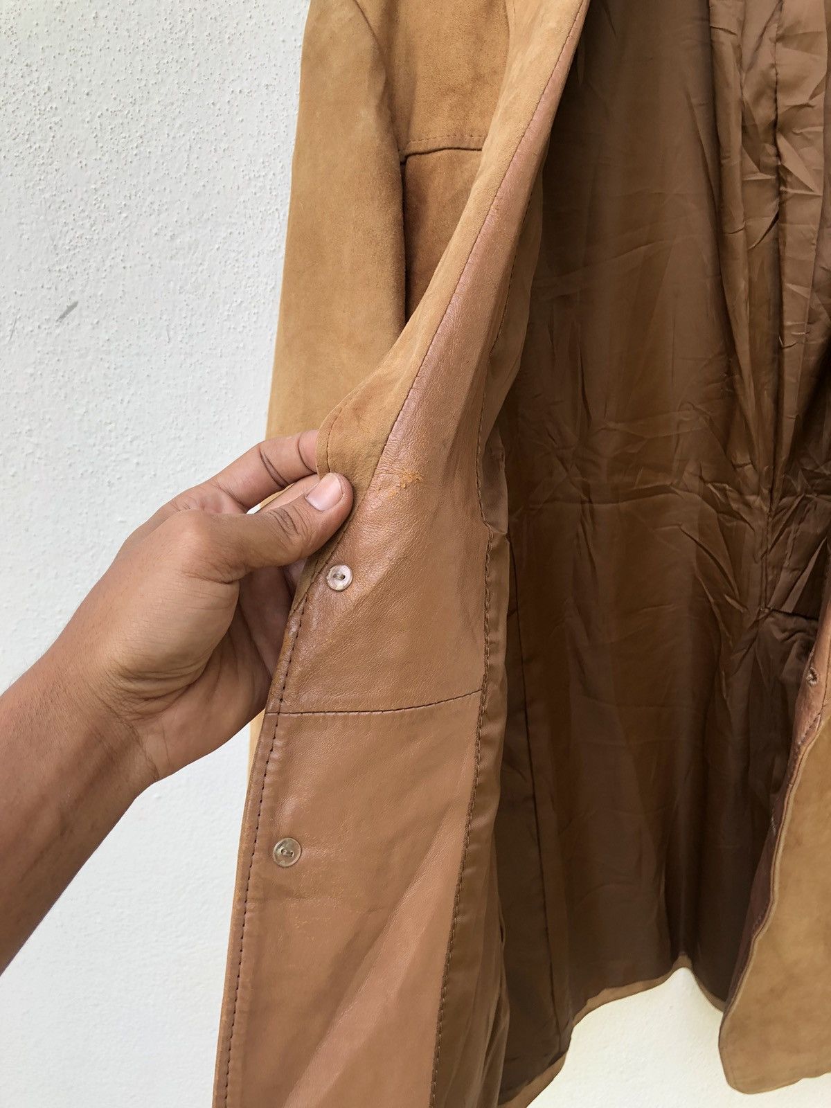 Japanese Brand Vintage Japanese Brand Leather Jacket Size US L / EU 52-54 / 3 - 9 Thumbnail