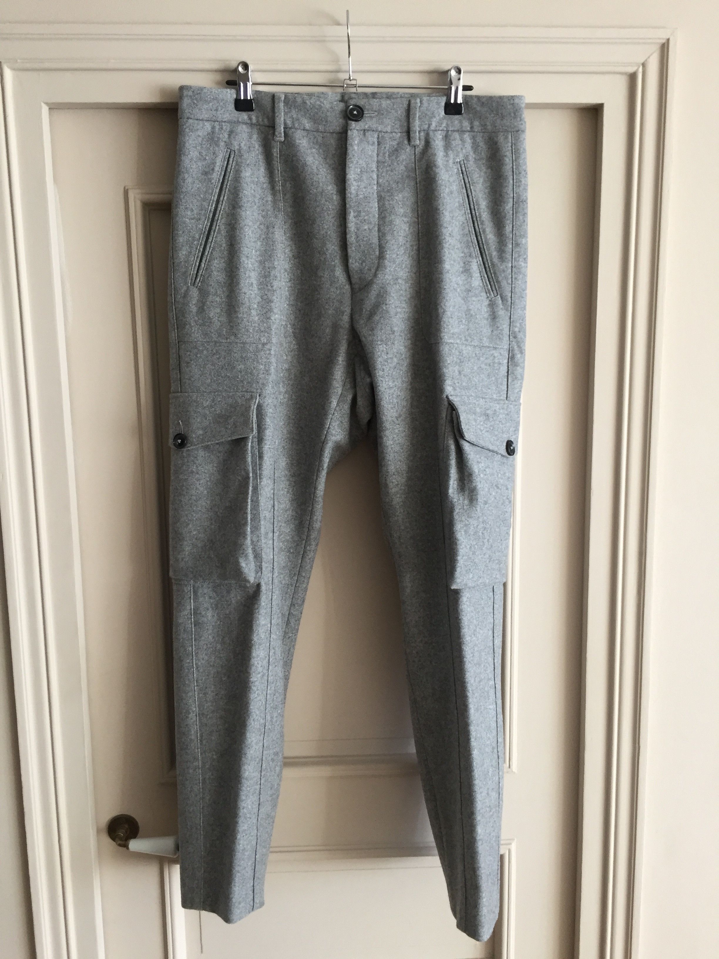 Umit Benan Heavy Wool Cargo pants Size US M / EU 48-50 / 2 - 1 Thumbnail