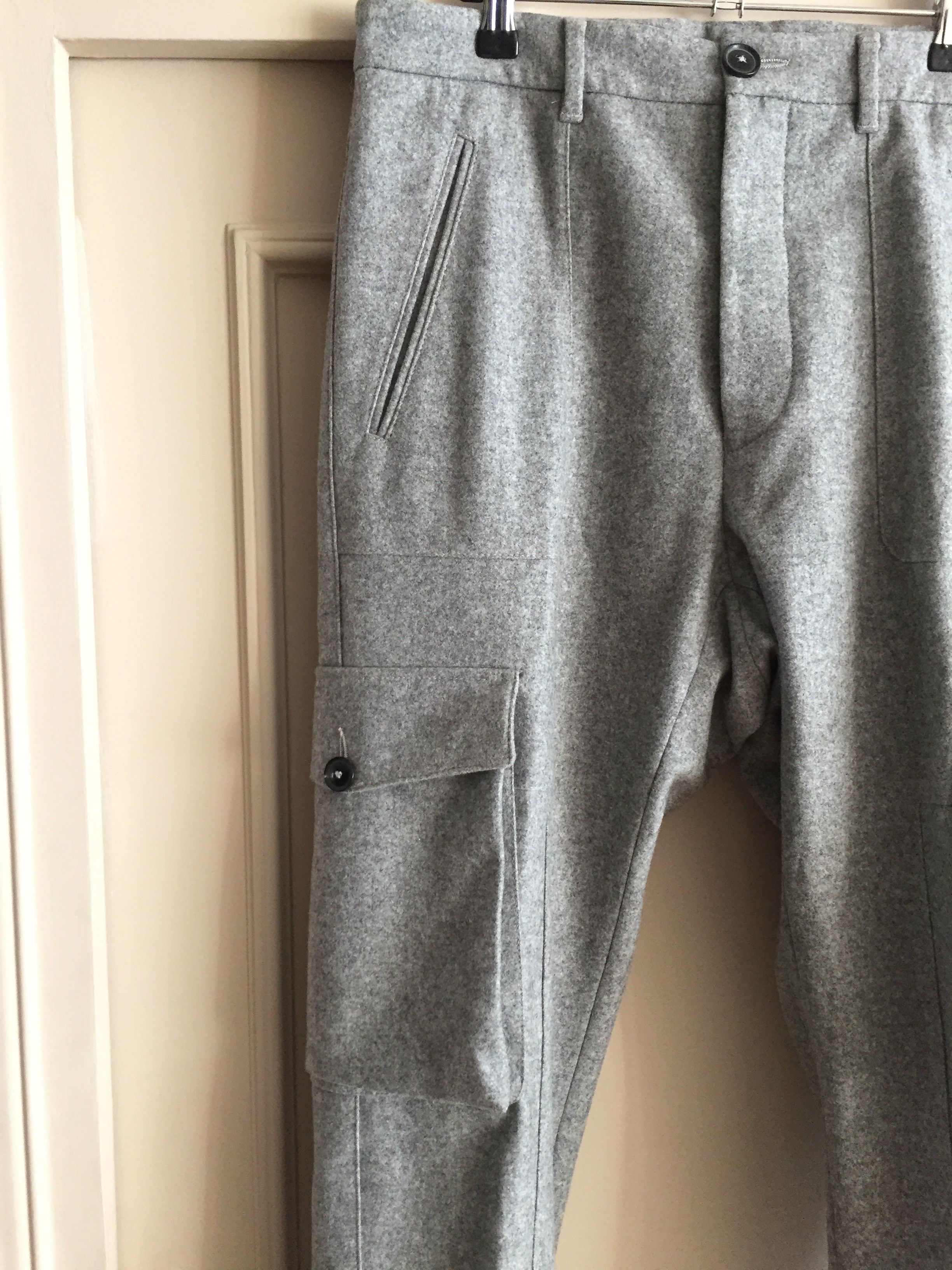 Umit Benan Heavy Wool Cargo pants Size US M / EU 48-50 / 2 - 2 Thumbnail