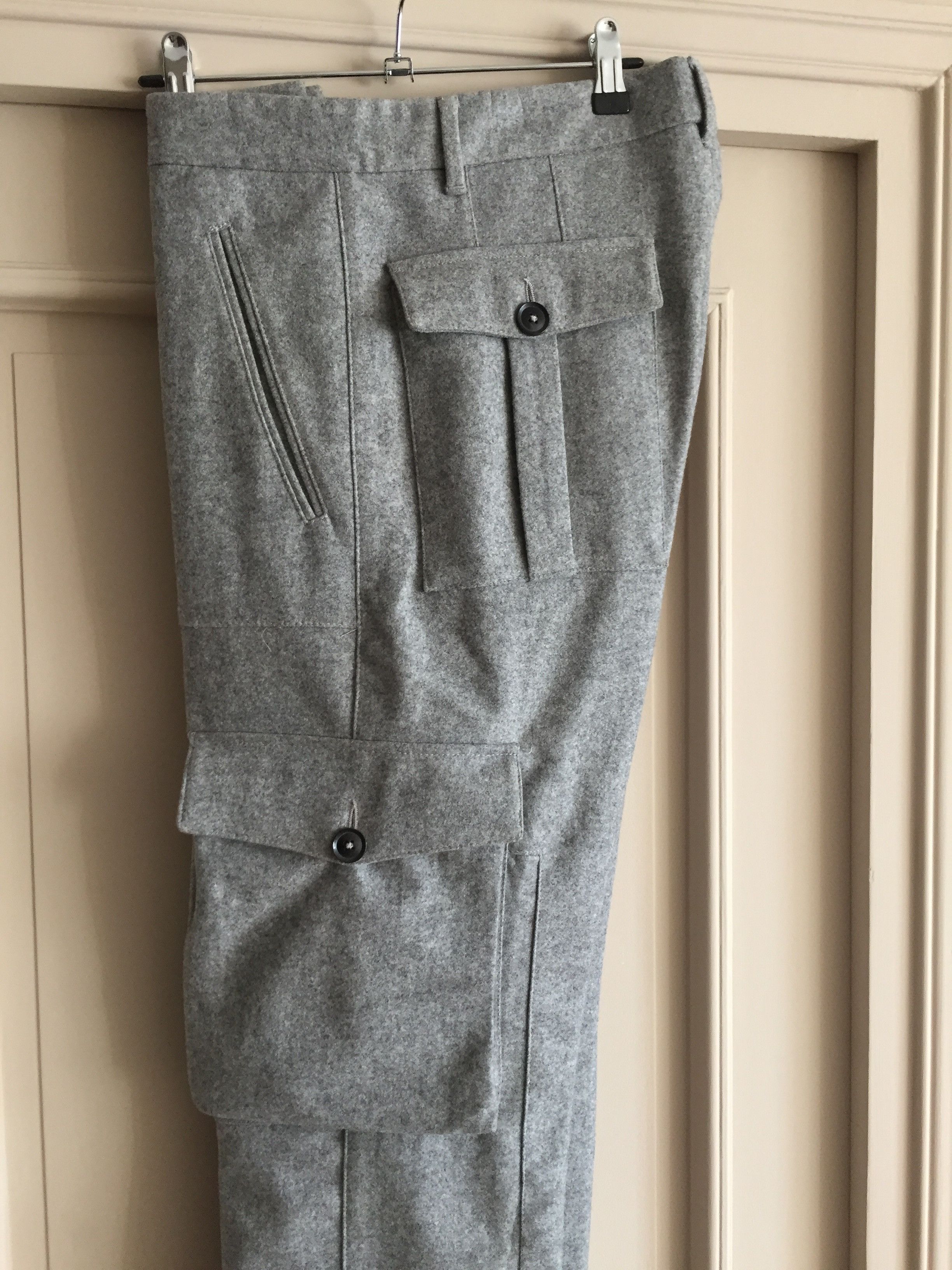 Umit Benan Heavy Wool Cargo pants Size US M / EU 48-50 / 2 - 7 Thumbnail
