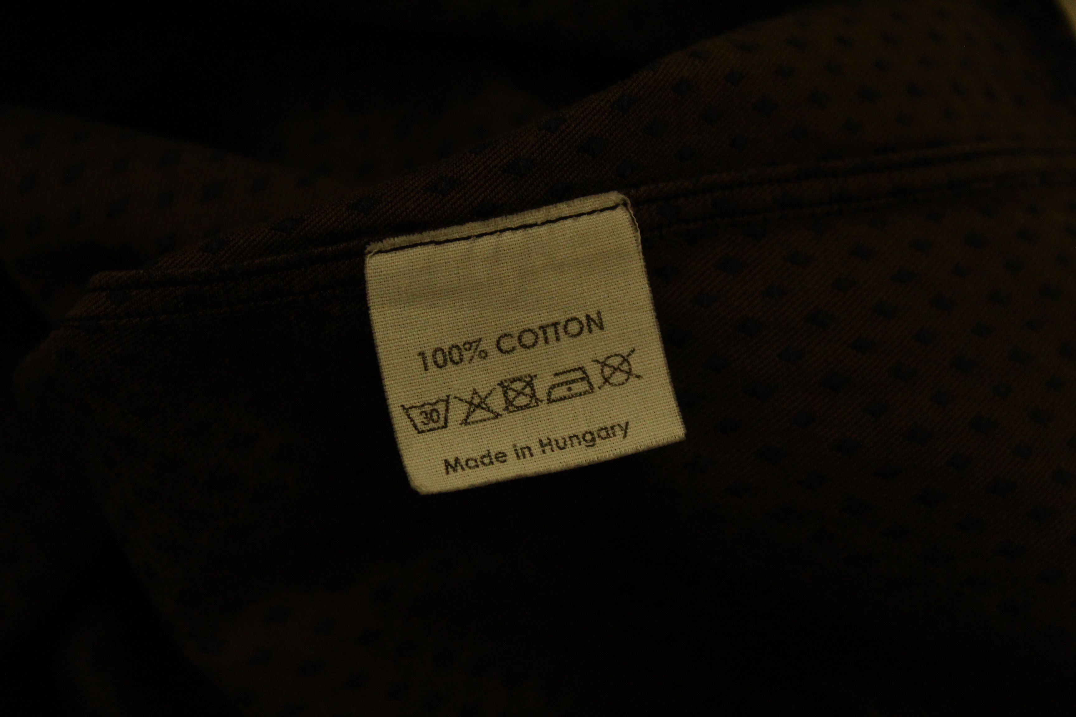 Dries Van Noten Dries Van Noten Indigo Dyed Textured Shirt Gradient Colar Size US M / EU 48-50 / 2 - 6 Thumbnail