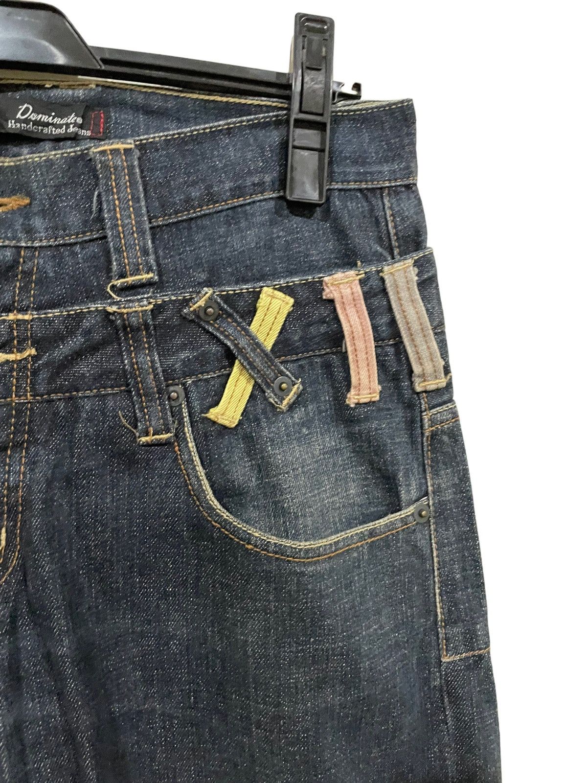 If Six Was Nine × Japanese Brand × Le Grande Bleu (L.G.B.) Japanese Shinjuku Dominate Double Waist Statement Jeans Size US 32 / EU 48 - 15 Thumbnail