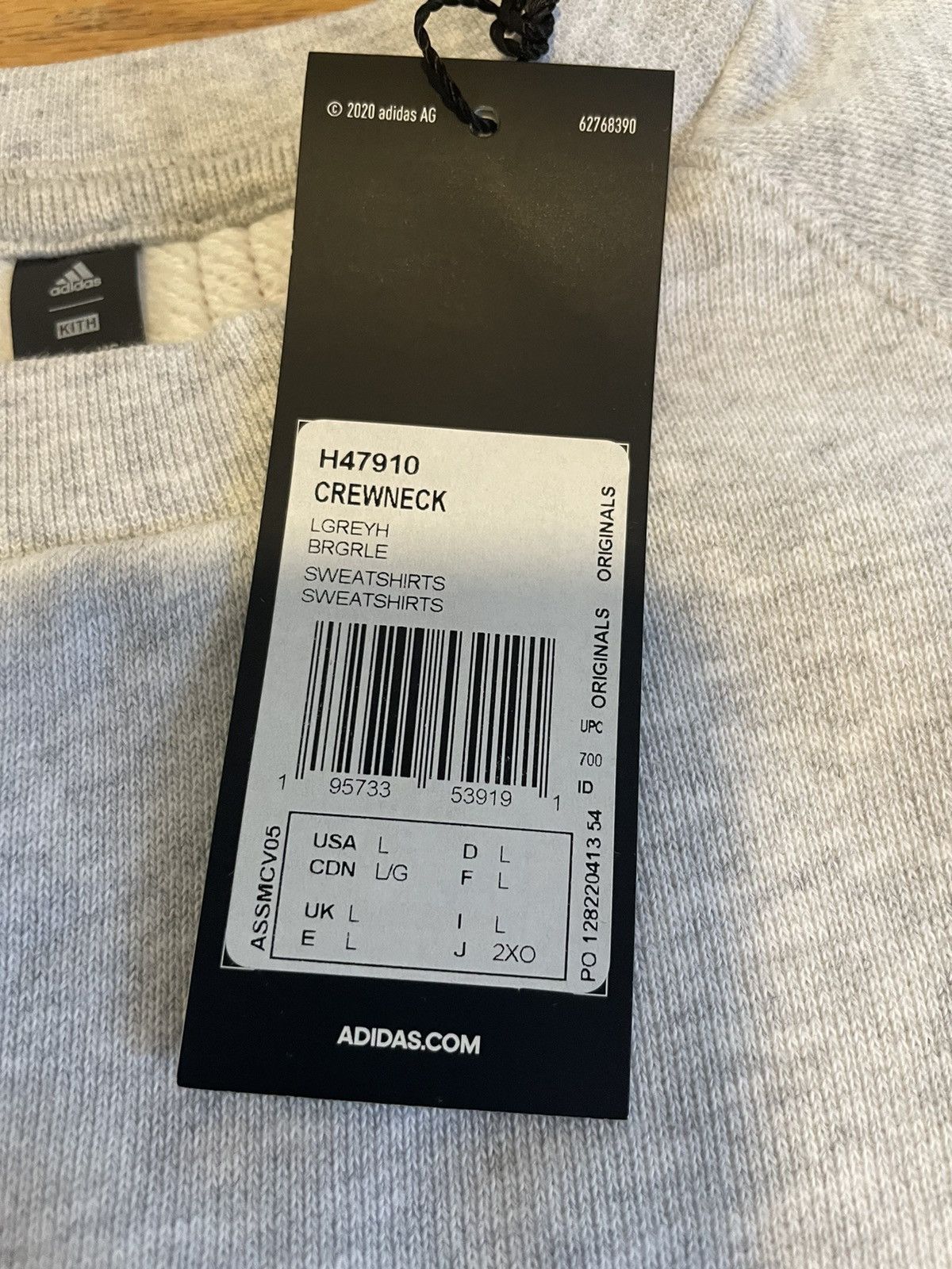 Adidas × Kith Kith for Adidas Terrex Crewneck Size US L / EU 52-54 / 3 - 5 Thumbnail