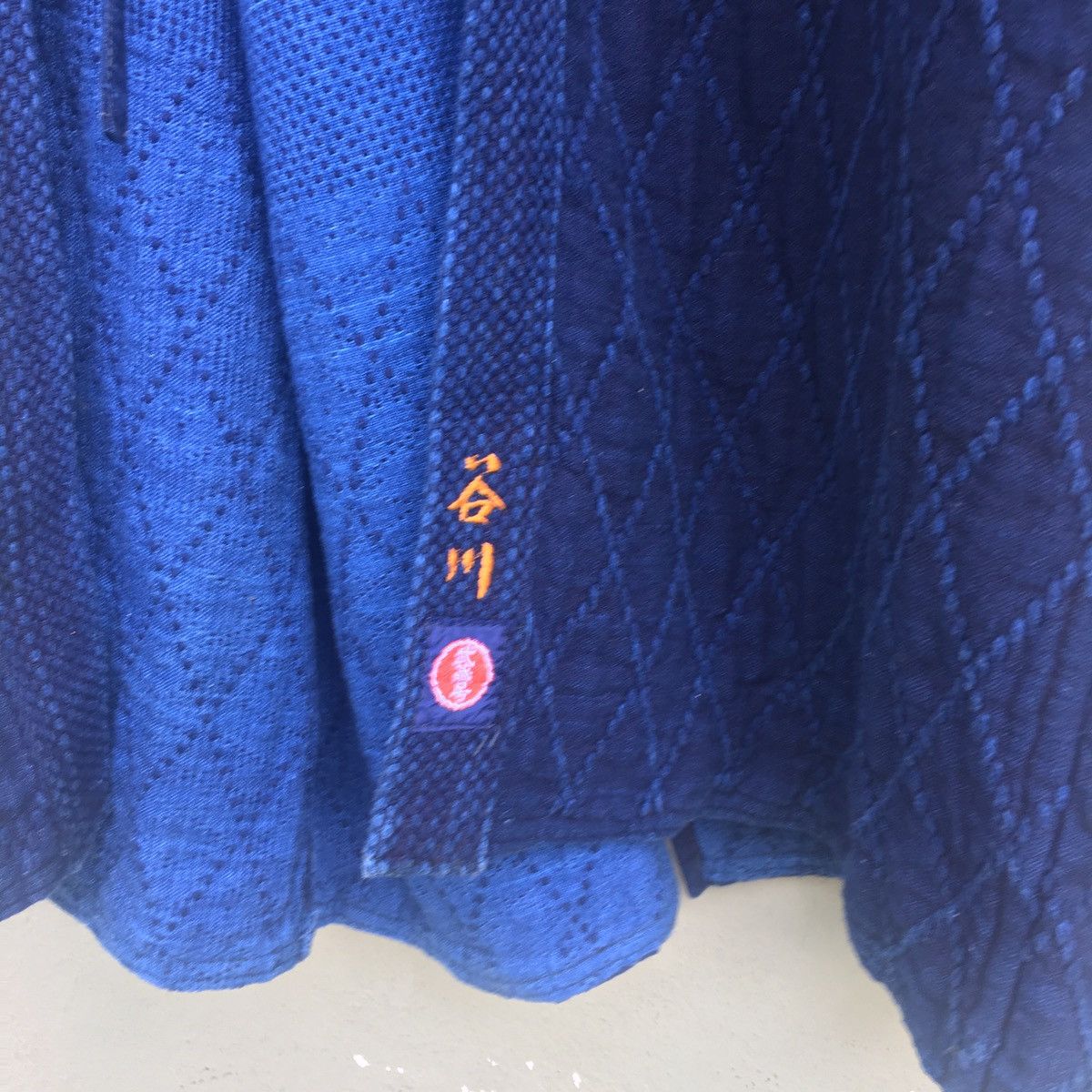 Indigo Made in Japan Kimono Indigo Dyed Woven Size US M / EU 48-50 / 2 - 10 Thumbnail