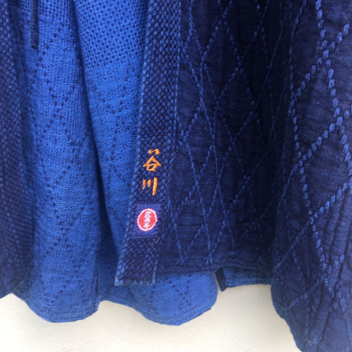 Indigo Made in Japan Kimono Indigo Dyed Woven Size US M / EU 48-50 / 2 - 9 Thumbnail