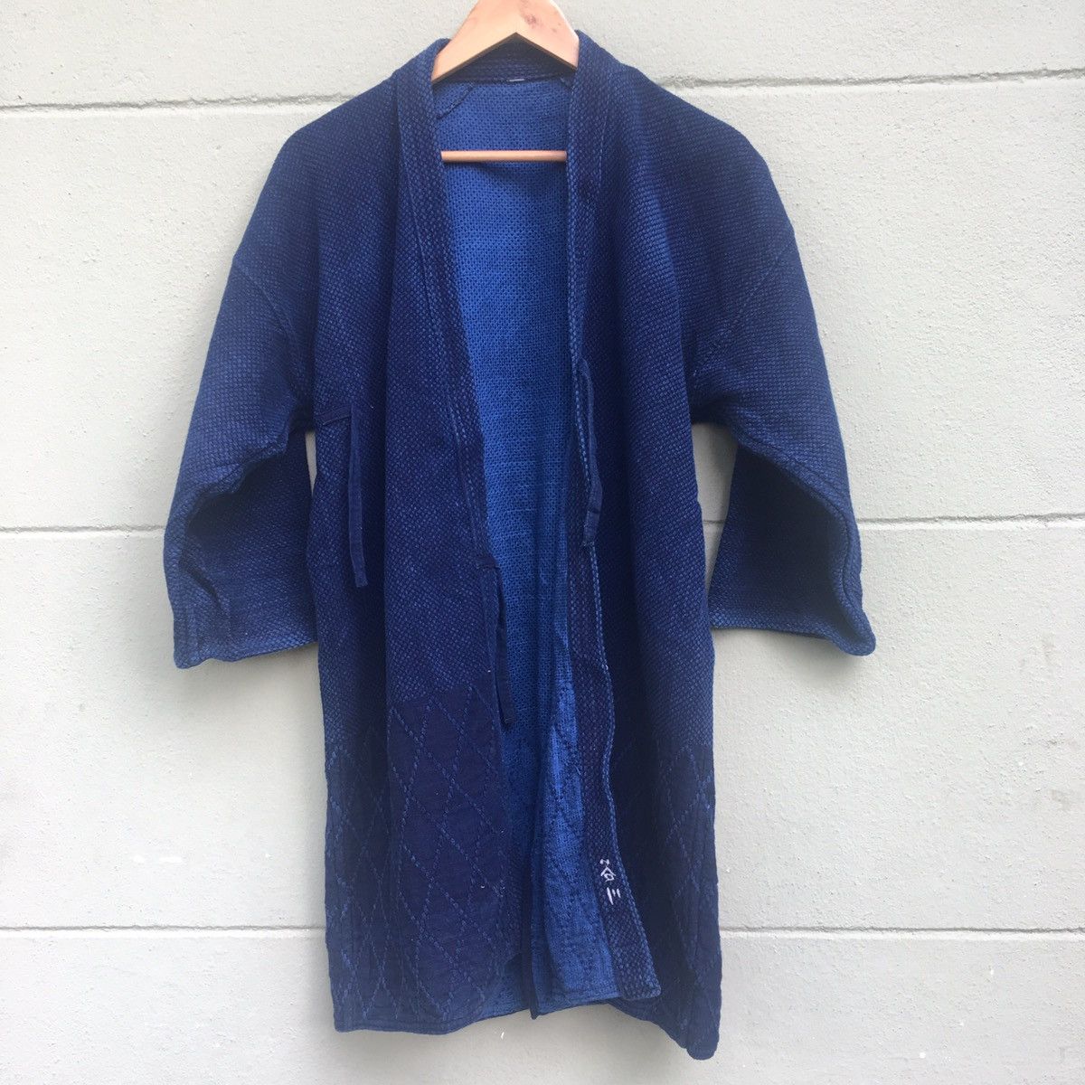 Indigo Made in Japan Kimono Indigo Dyed Woven Size US M / EU 48-50 / 2 - 2 Thumbnail