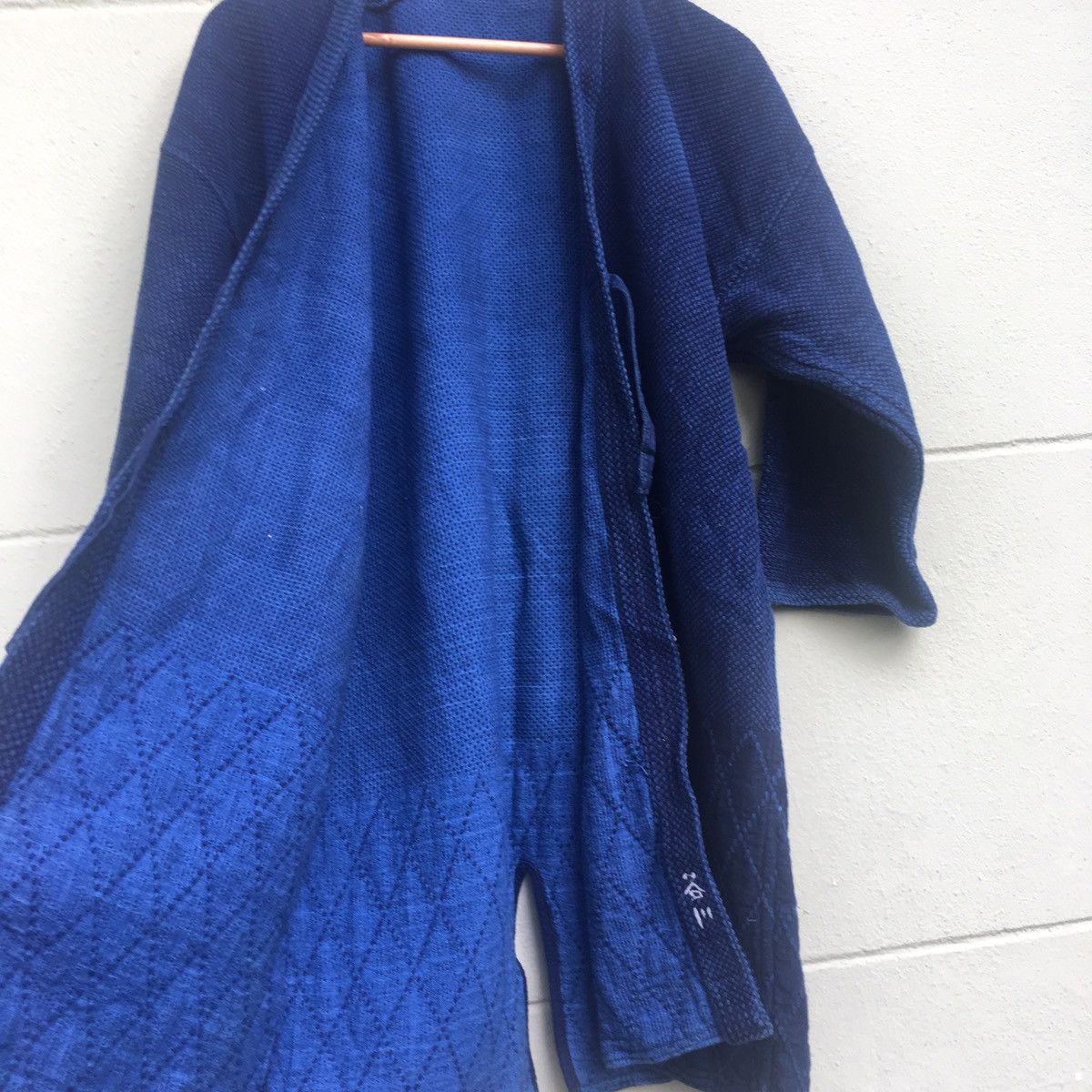 Indigo Made in Japan Kimono Indigo Dyed Woven Size US M / EU 48-50 / 2 - 6 Thumbnail