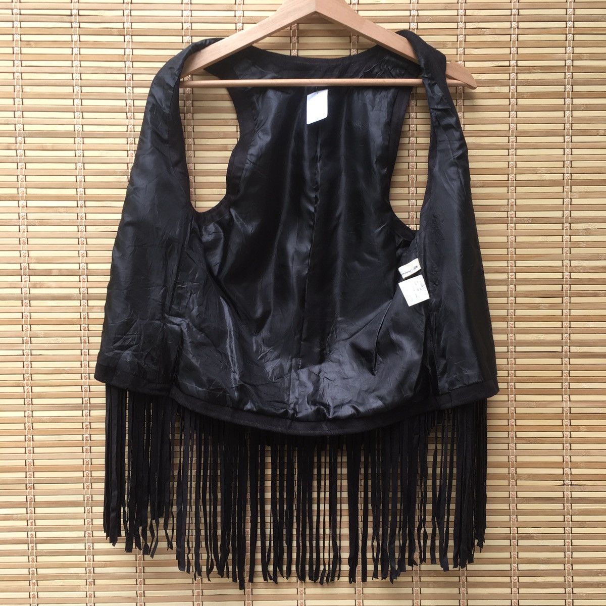 Japanese Brand Fringe Suede Leather Kid Vest Size US XXS / EU 40 - 11 Thumbnail