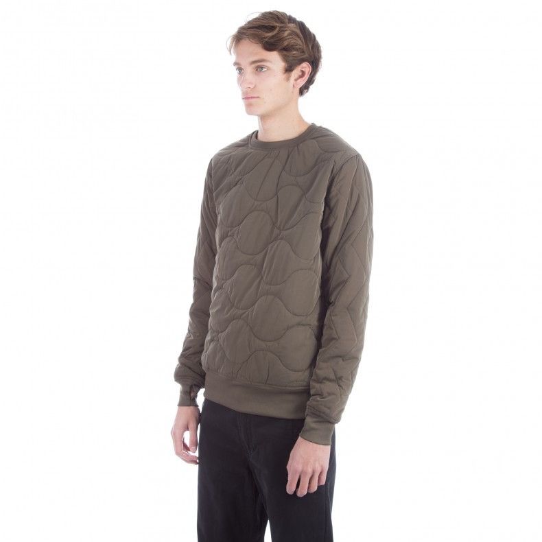 Maharishi Quilted crew neck Insulated Sweatshirt Size US S / EU 44-46 / 1 - 4 Thumbnail
